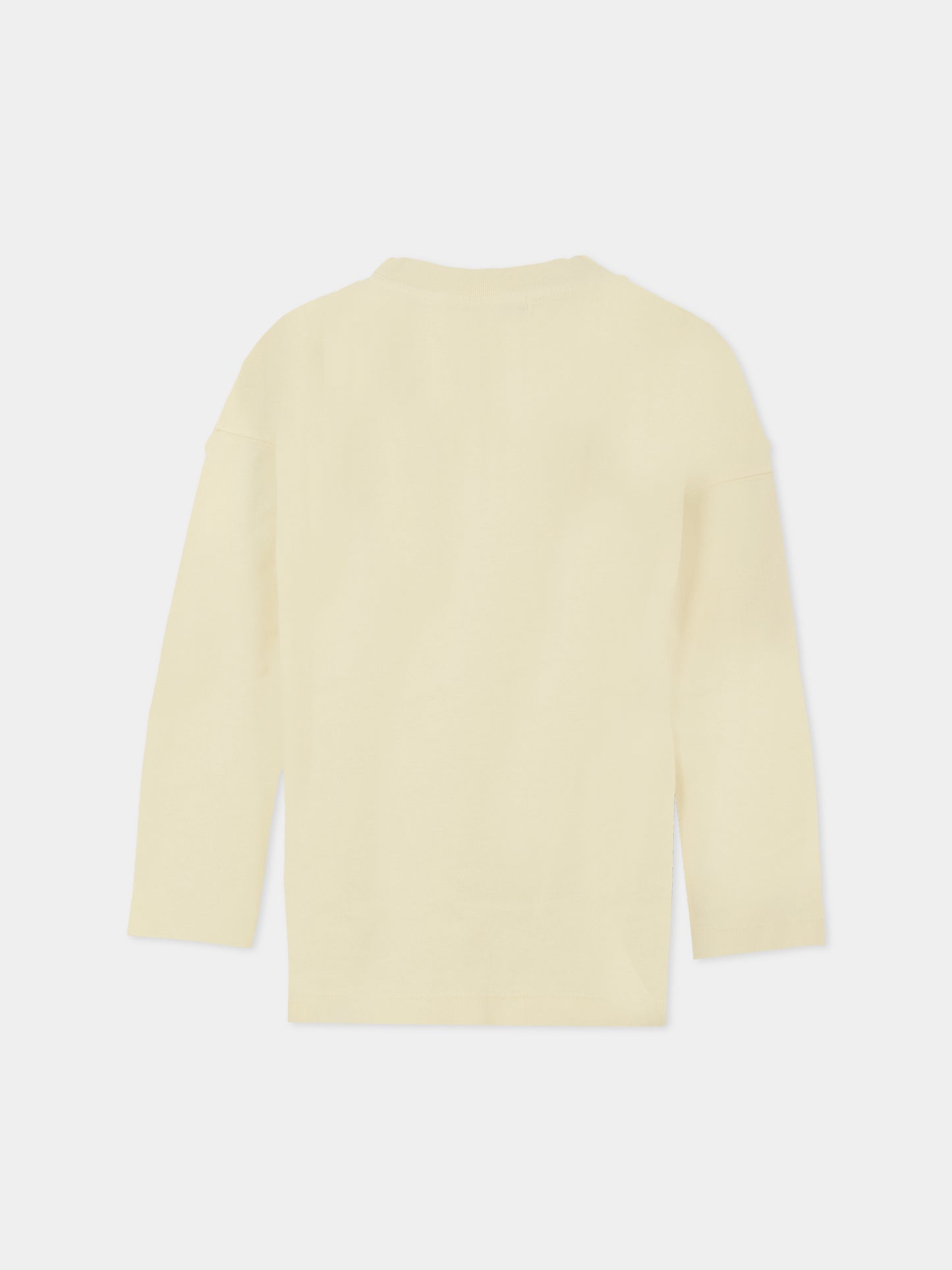 T-shirt avorio per bambini con cane,Bobo Choses,B225AC022