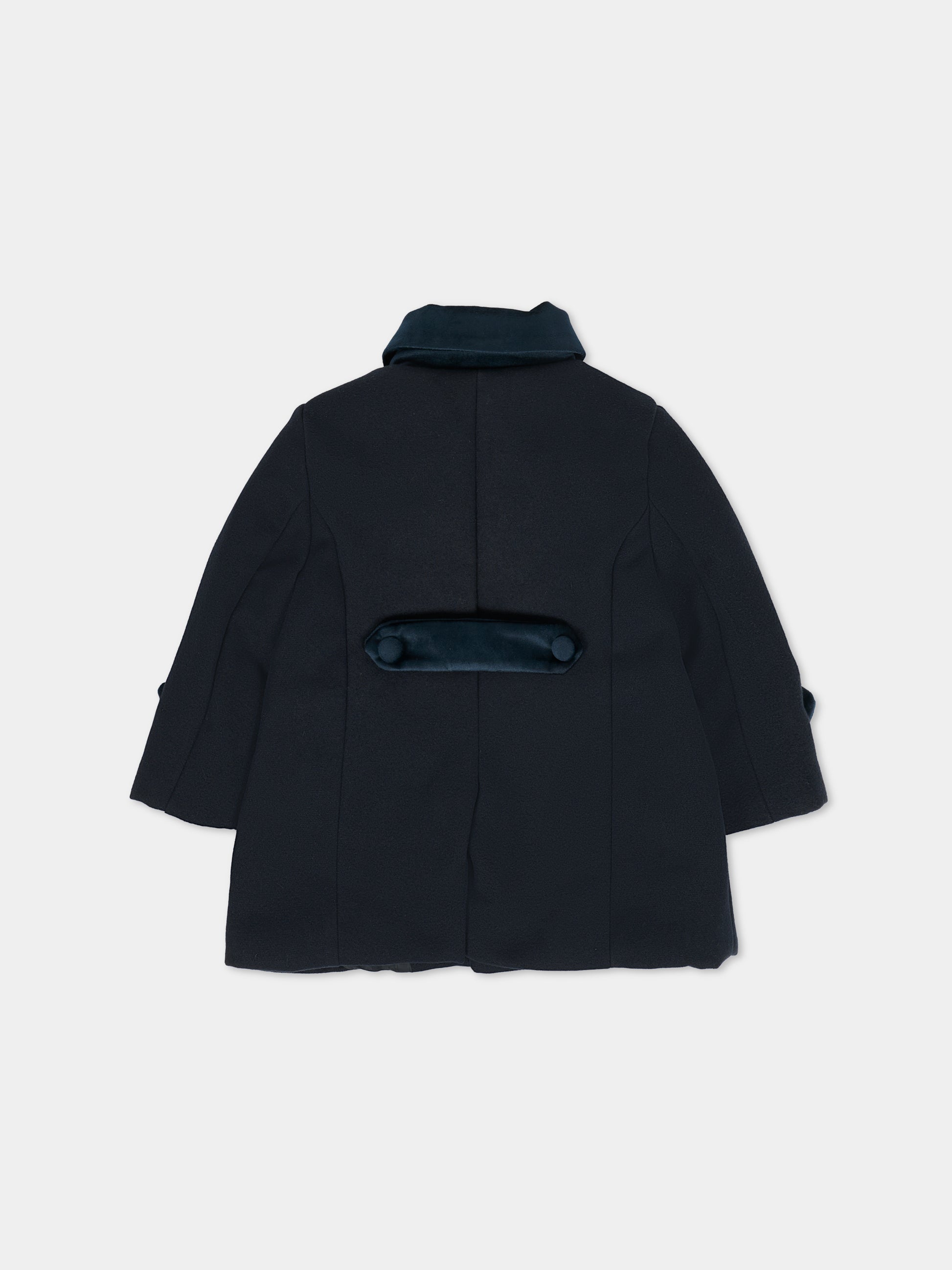 Cappotto blu per neonato,Patachou,PAP CA4133380 360