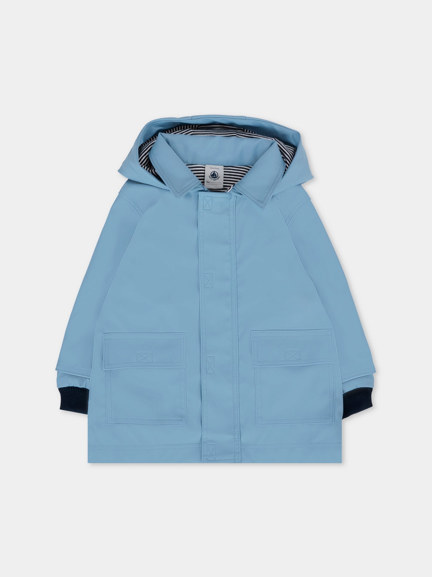 Impermeabile celeste per neonato,Petit Bateau,A0EEB 02