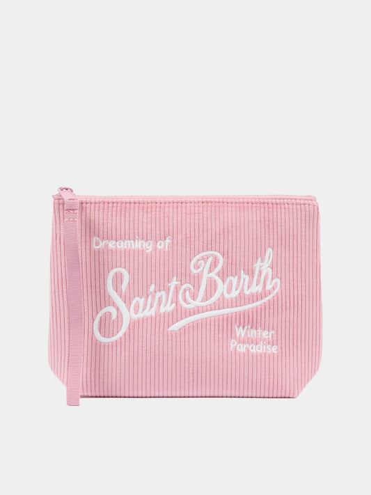 Pochette Aline rosa per bambina con logo,Mc2 Saint Barth,ALI0024 - 00242I