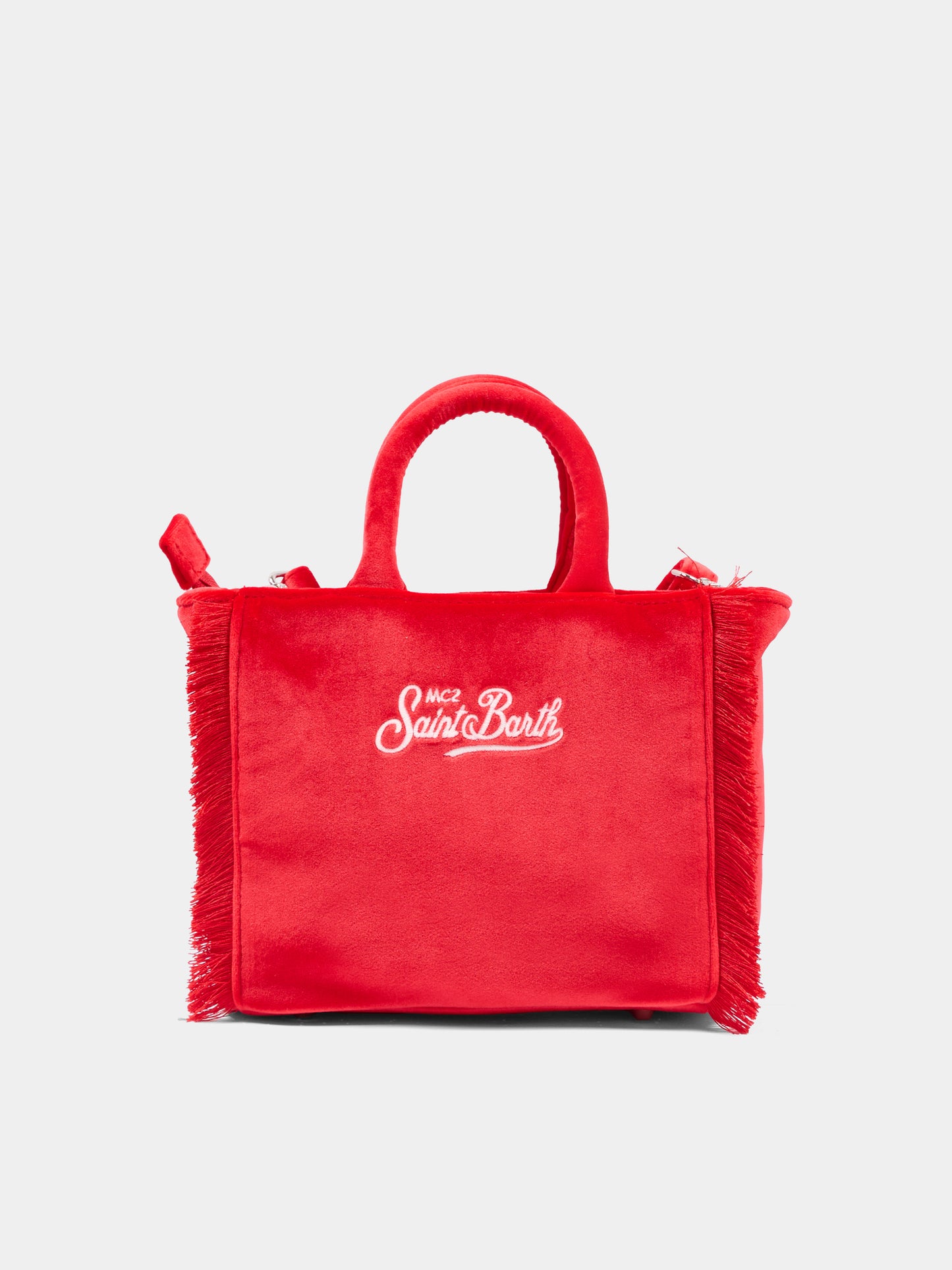 Borsa Vanity Mini rossa per bambina con logo,Mc2 Saint Barth,VAMI027 - 01325I