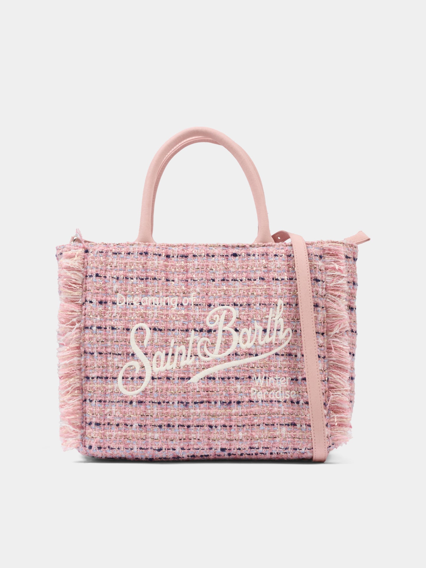 Borsa Colette lilla per bambina con logo,Mc2 Saint Barth,COL0036 - 01324I