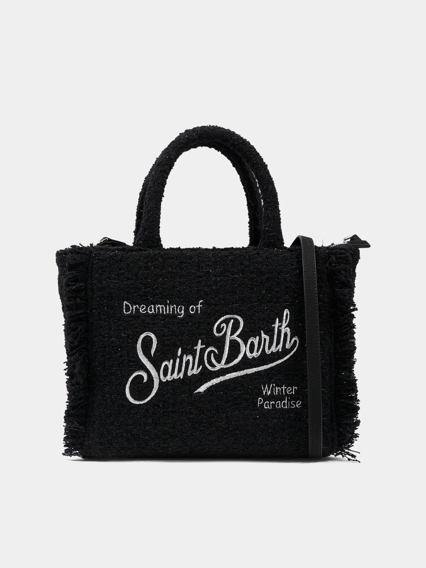 Borsa Colette nera per bambina con logo,Mc2 Saint Barth,COL0036 - 00207I