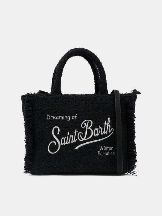 Borsa Colette nera per bambina con logo,Mc2 Saint Barth,COL0036 - 00207I