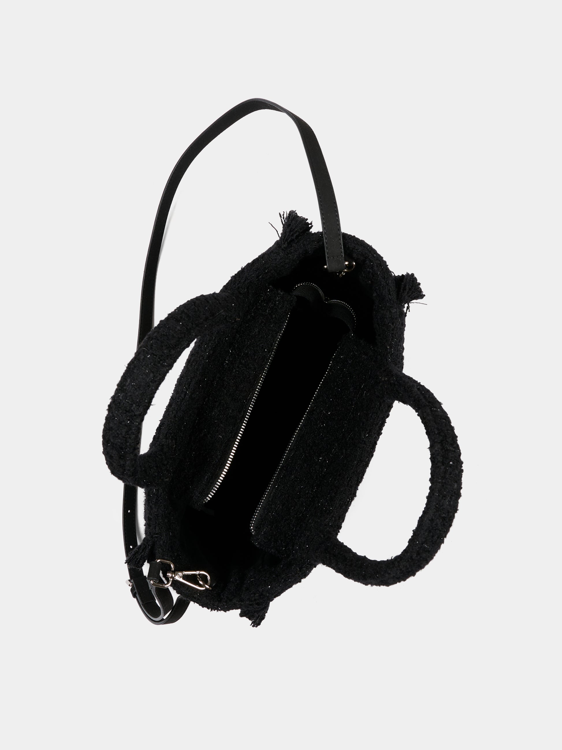 Borsa Colette nera per bambina con logo,Mc2 Saint Barth,COL0036 - 00207I