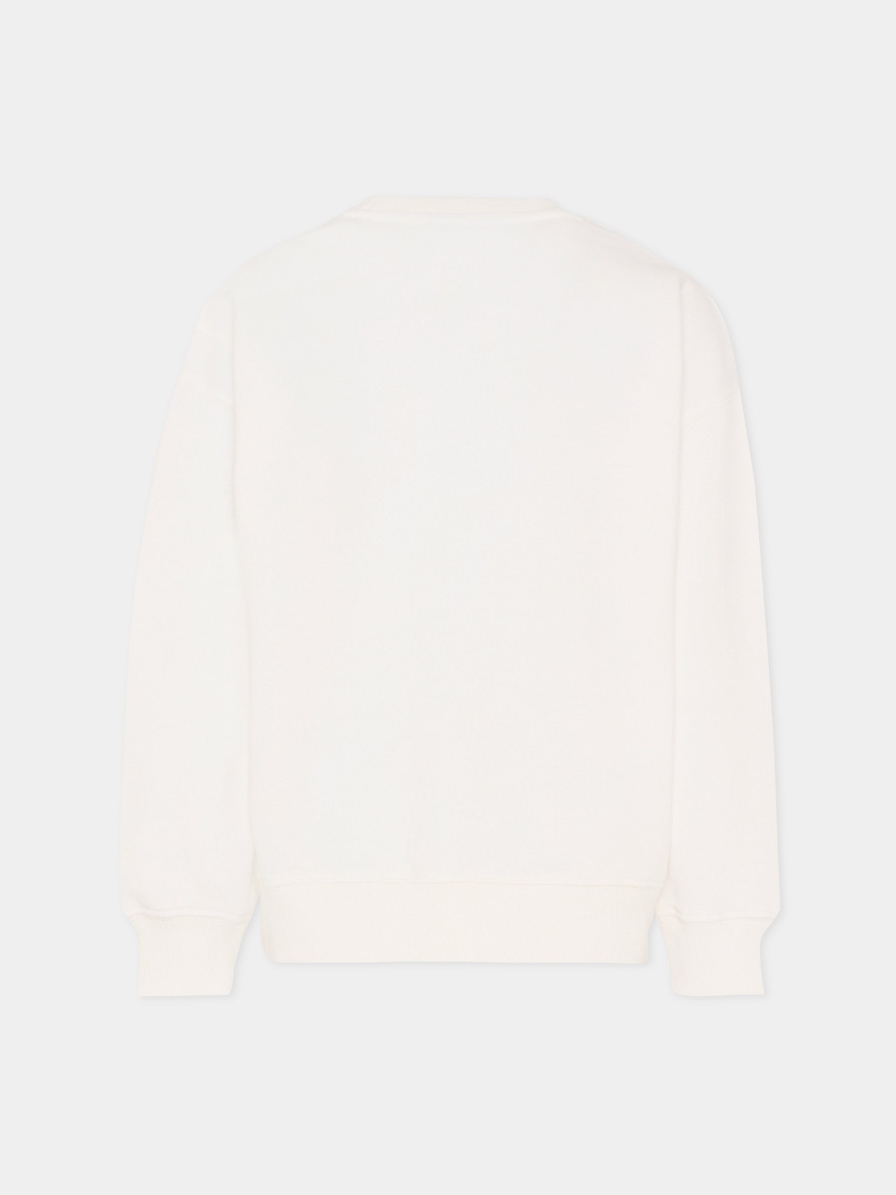 Felpa bianca per bambini con omino pan di zenzero,Mc2 Saint Barth,BRN0002 - 01461I