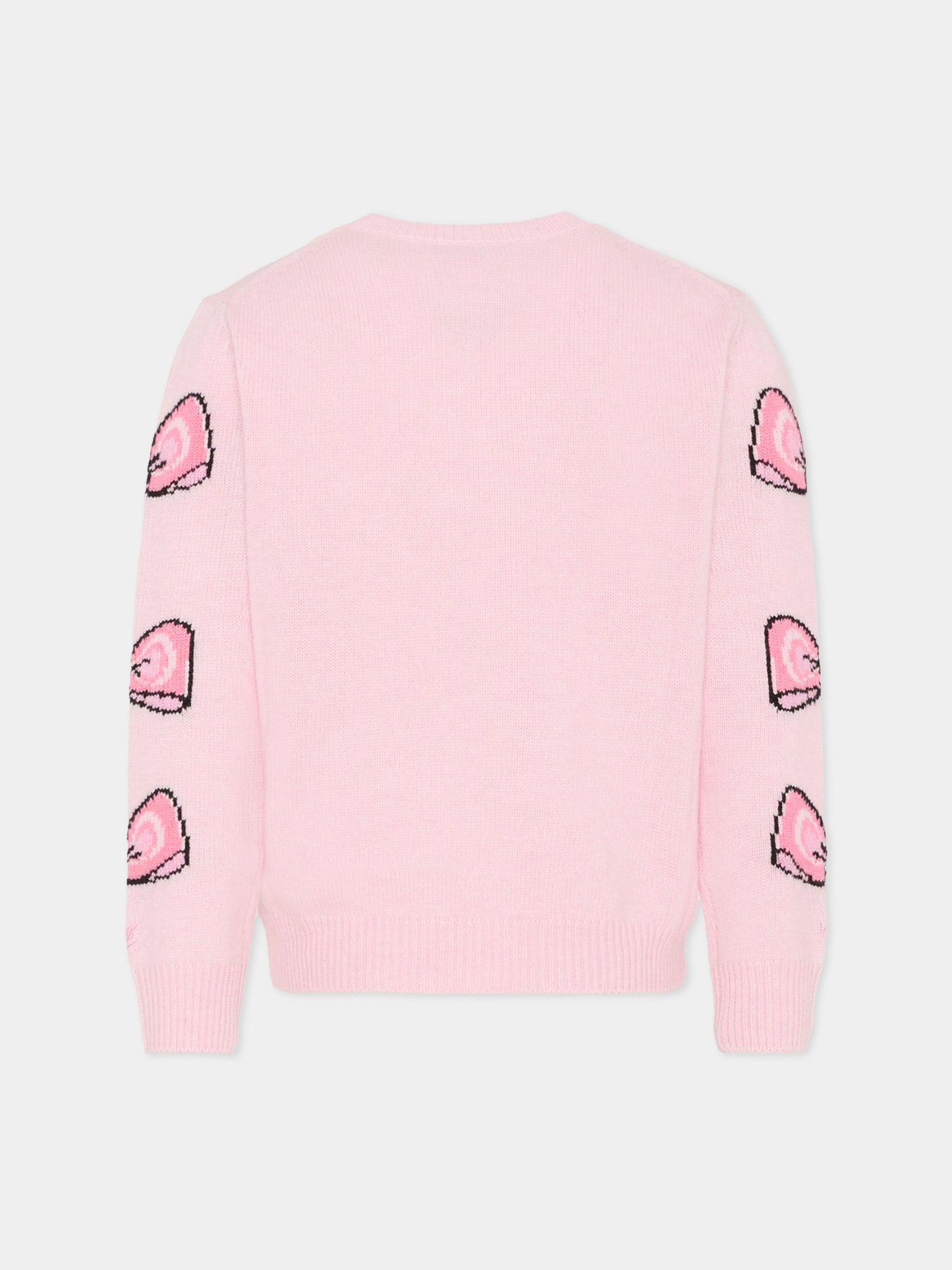 Maglione rosa per bambina con Minnie,Mc2 Saint Barth,PRC0001 - 02434I