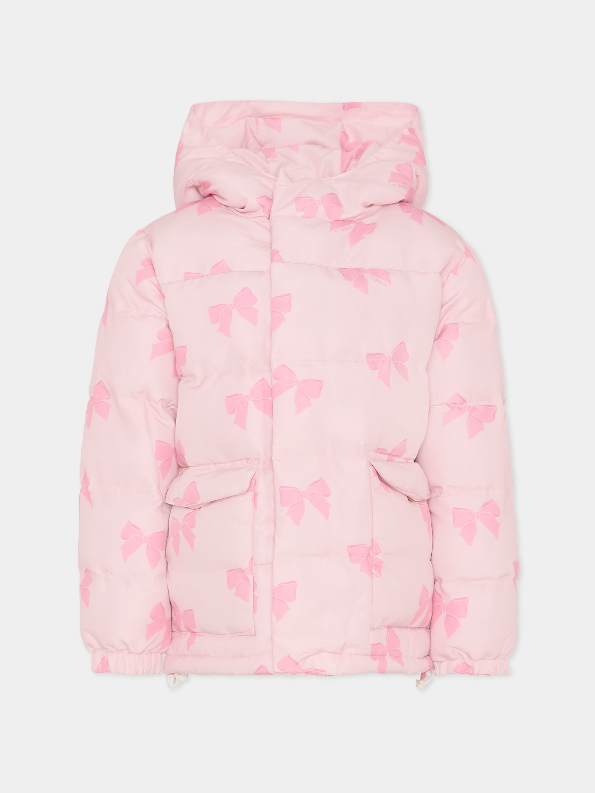 Piumino rosa per bambina con Minnie,Mc2 Saint Barth,GEN0001 - 01238I