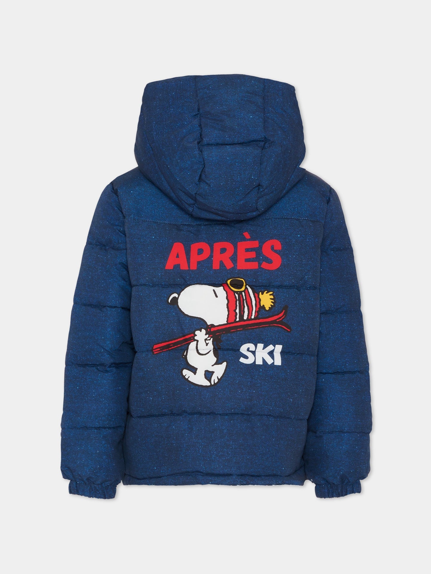 Piumino blu per bambino con Snoopy,Mc2 Saint Barth,BAX0006 - 00907I