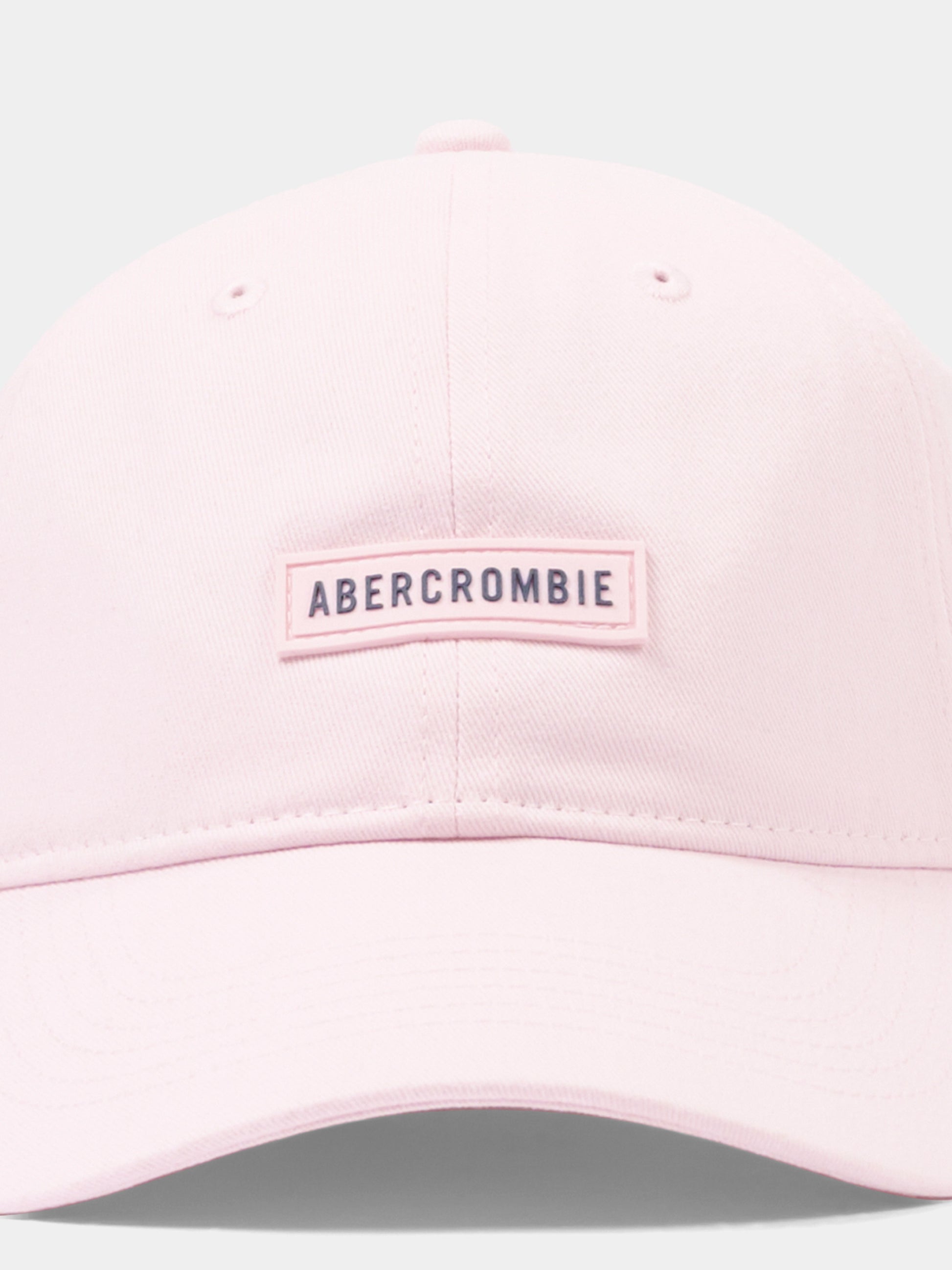 Cappello con visiera rosa per bambina con logo,Abercrombie & Fitch,9AW022 ADM