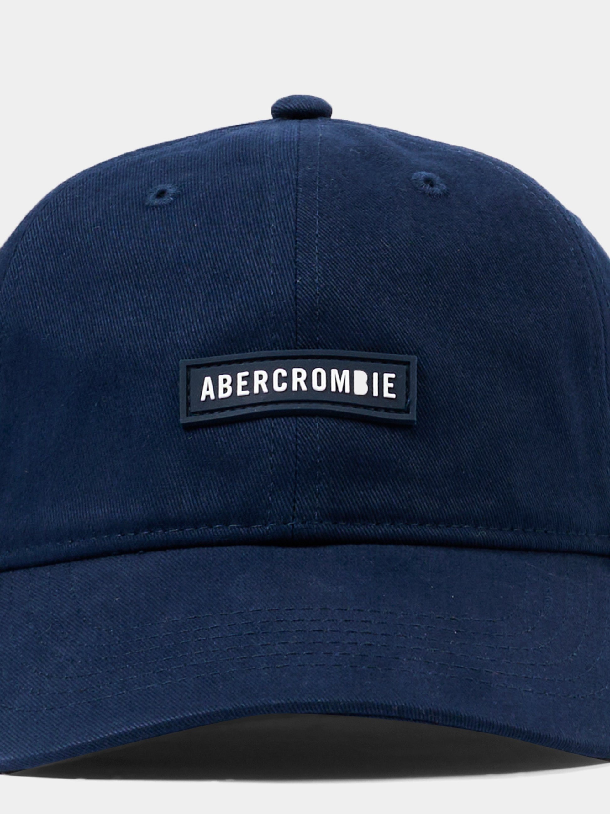 Cappello con visiera blu per bambini con logo,Abercrombie & Fitch,9AW022 U3K