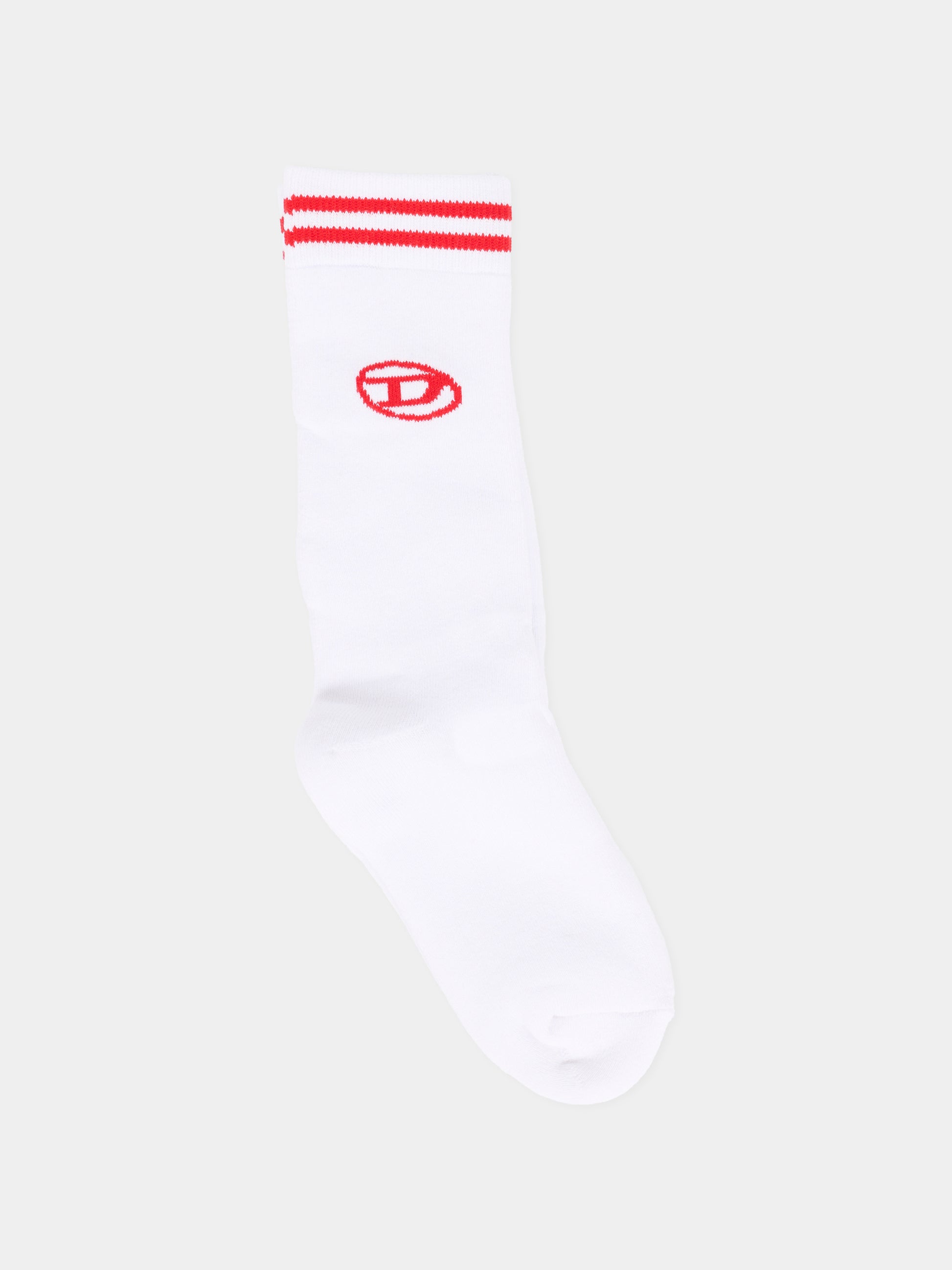 Set calze nere per bambini con logo,Diesel,J02075-0BAWN-K900G