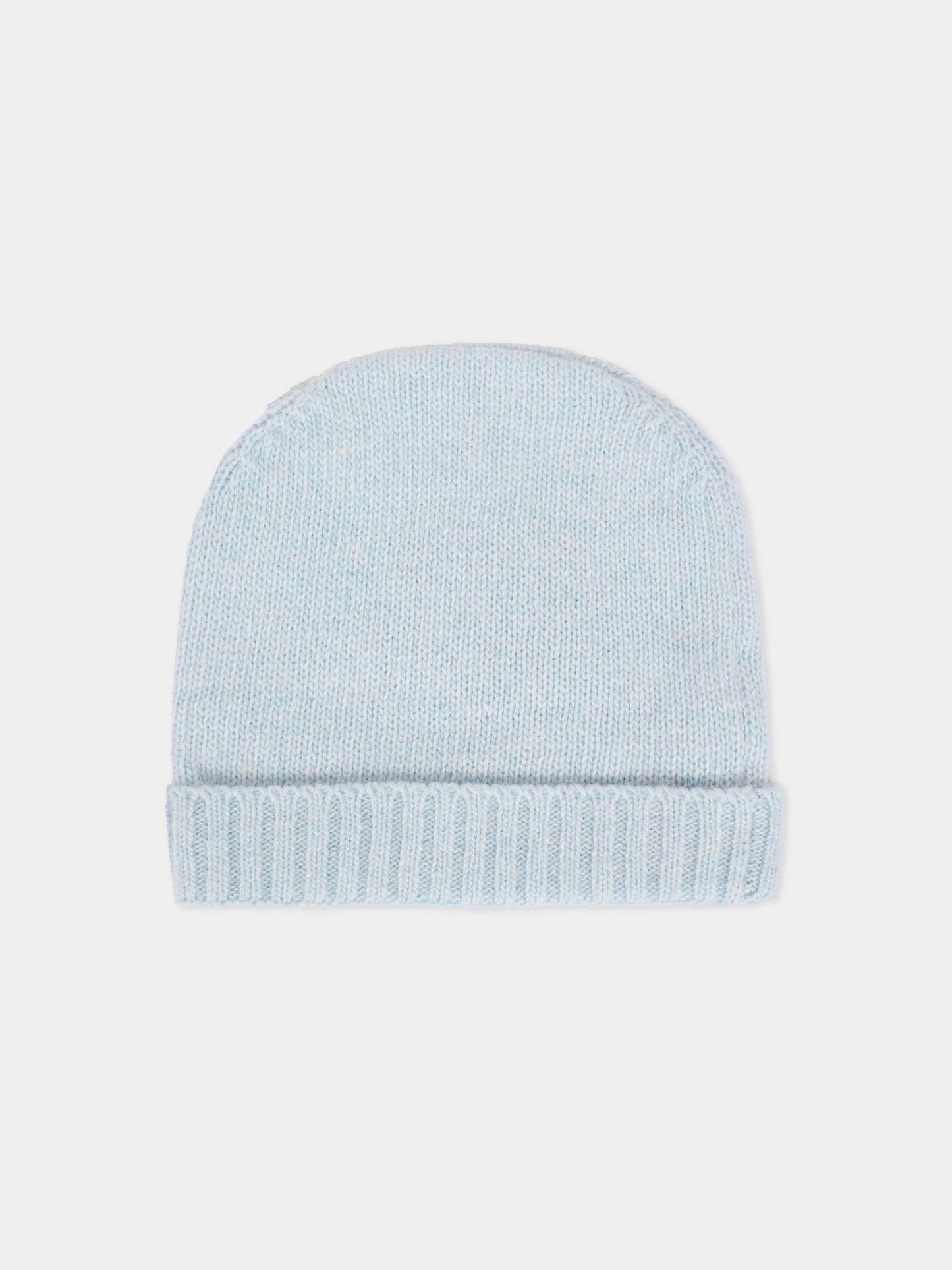 Berretto celeste per neonato con orsetto,J.o. Milano,569A1 CIELO