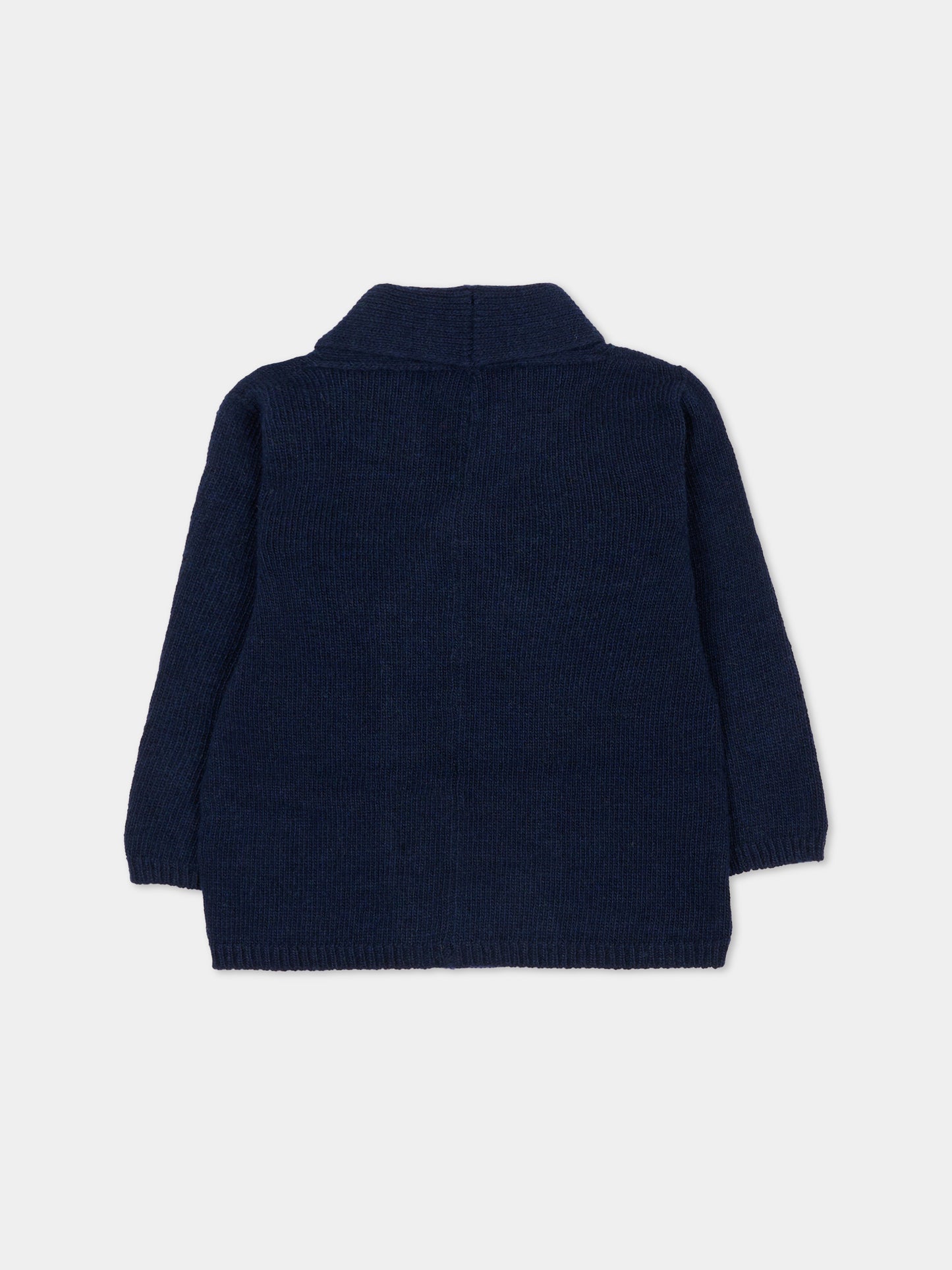Cardigan blu per neonato,J.o. Milano,563Z1 BLU NOTTE