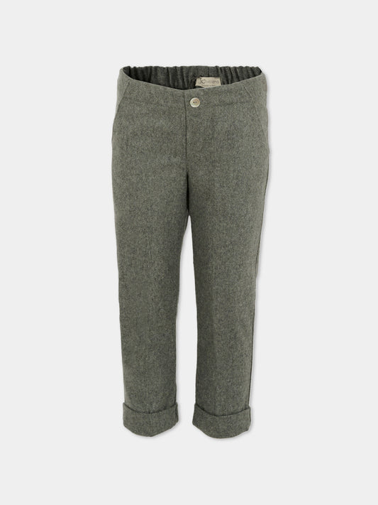 Pantaloni grigi per bambino,J.o. Milano,564Z2 GRIGIO