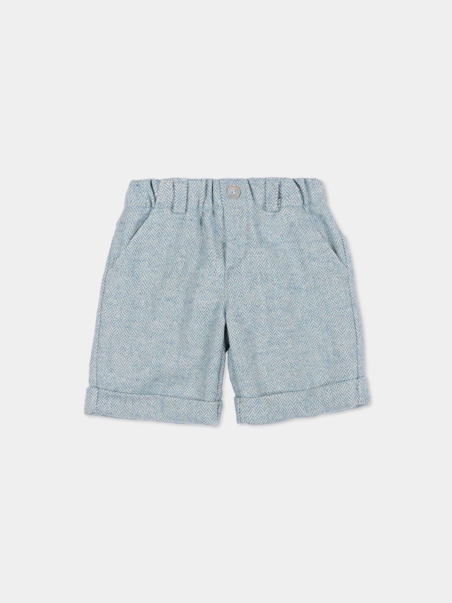 Shorts celesti per neonato,J.o. Milano,564G1 AVIO