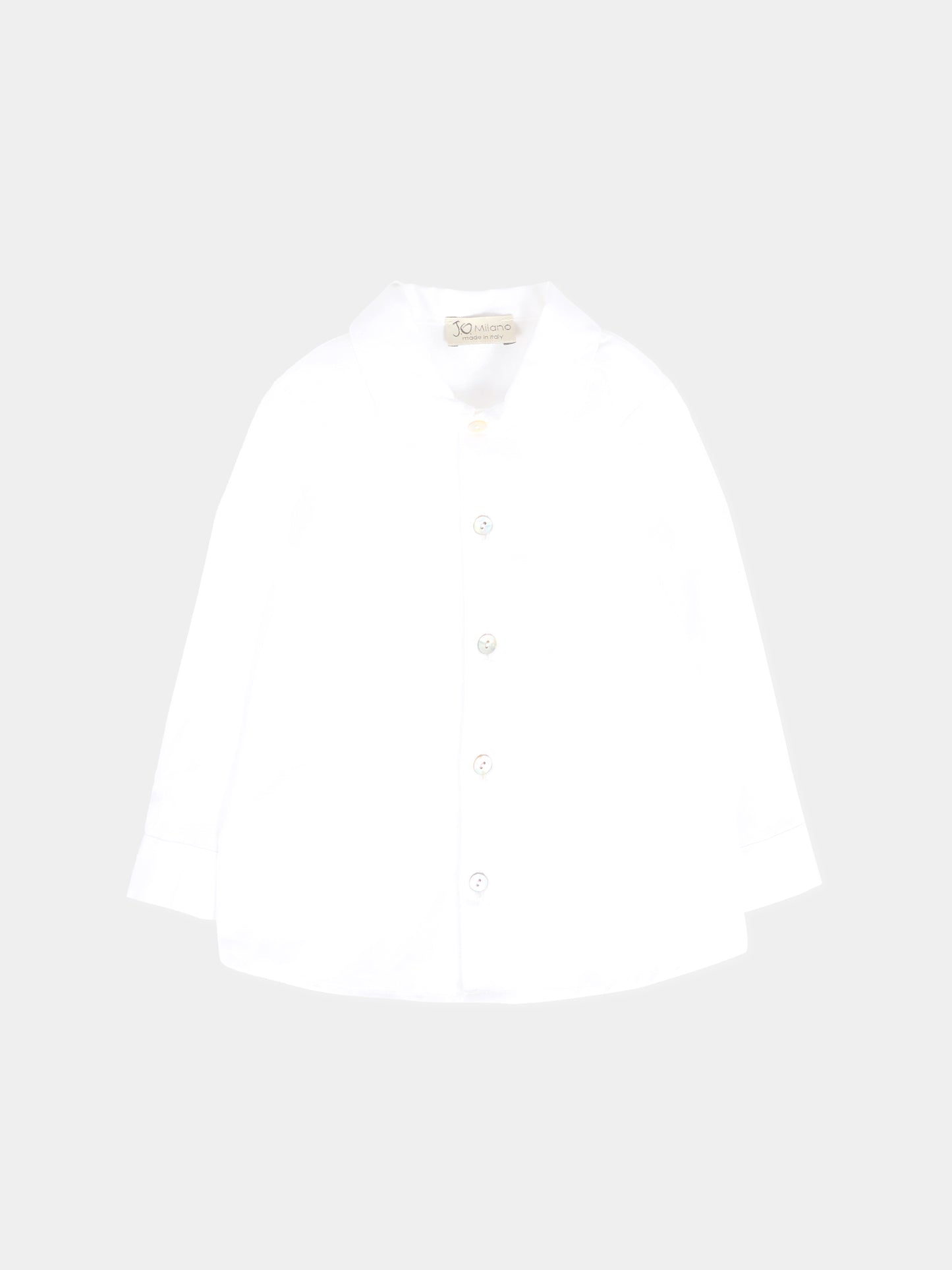 Camicia bianca per neonato,J.o. Milano,566Z8 BIANCO