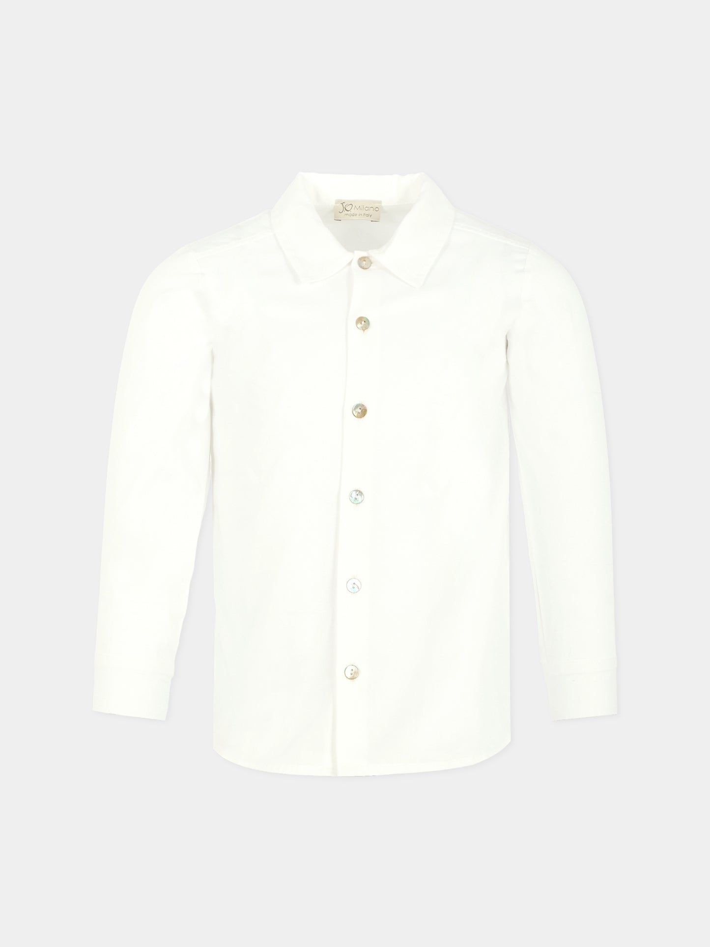 Camicia bianca per bambino,J.o. Milano,566Z8 BIANCO