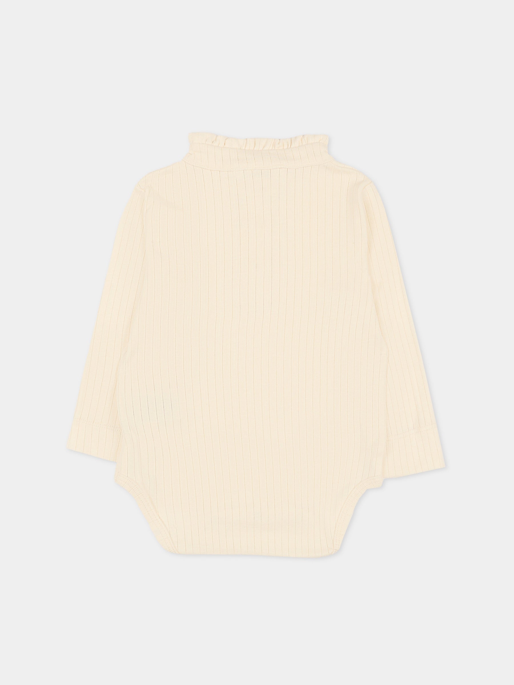 Body avorio per neonata,Bamboom,1021 WARM WHITE