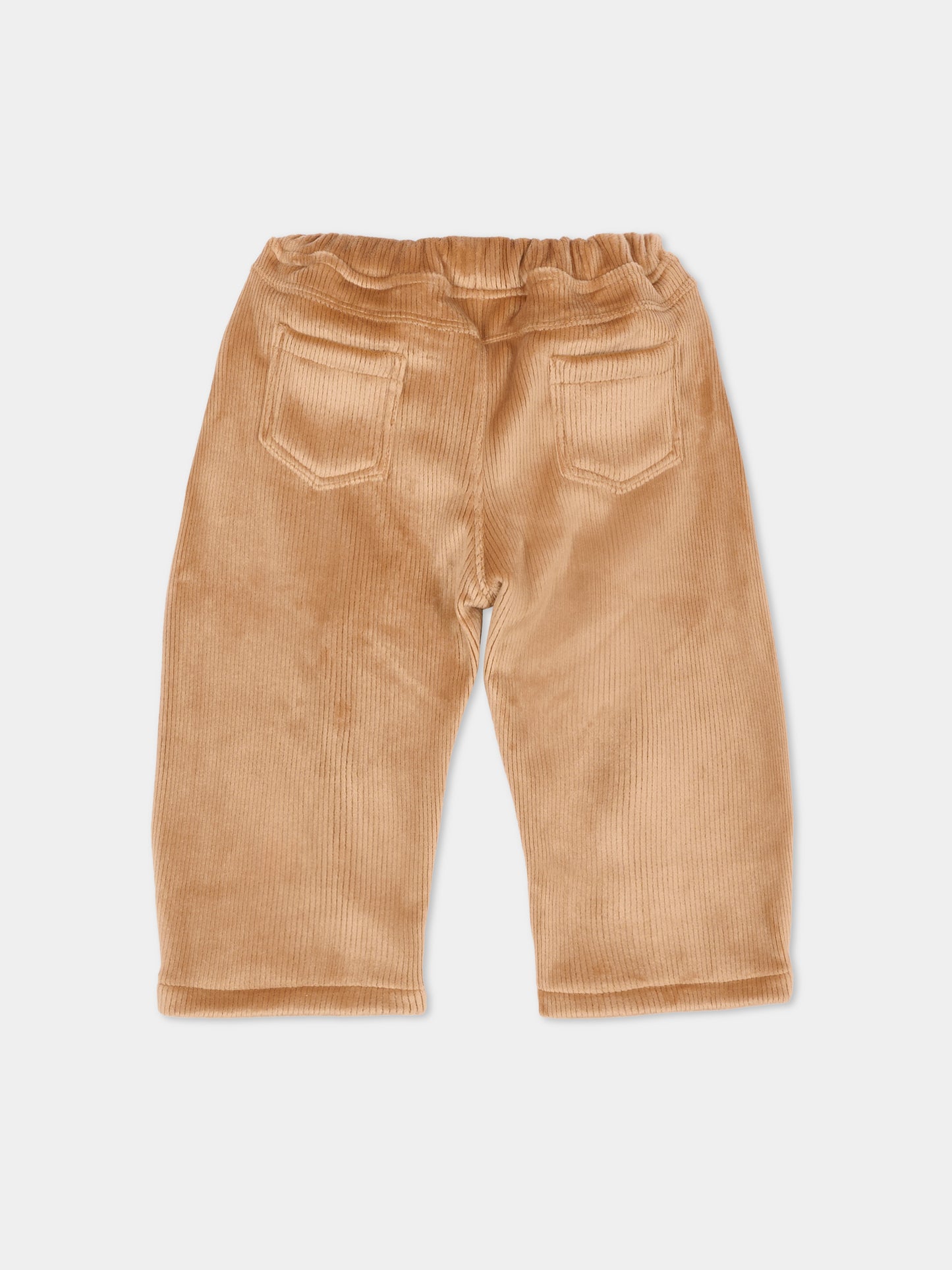 Pantaloni marroni per neonato,Bamboom,1026 TAN CAMEL