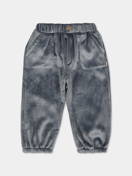 Pantaloni blu per neonato,Bamboom,1050 MIDNIGHT BLUE