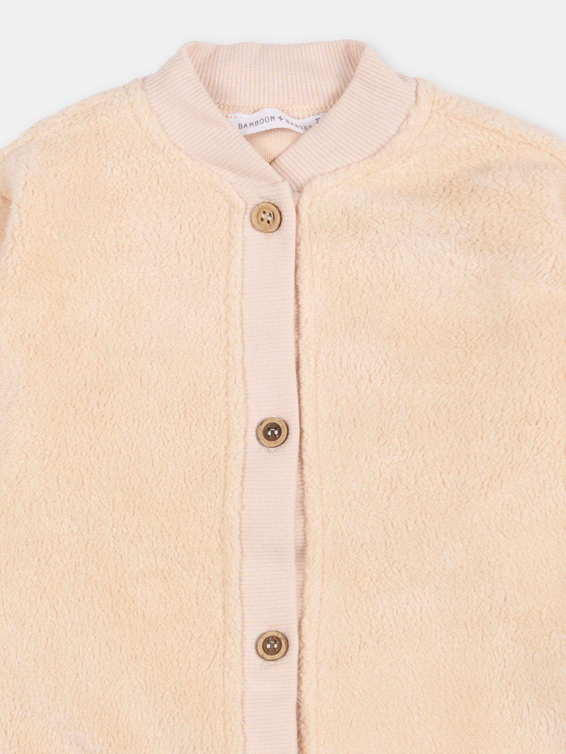 Bomber rosa per neonata,Bamboom,1074 VINTAGE PINK