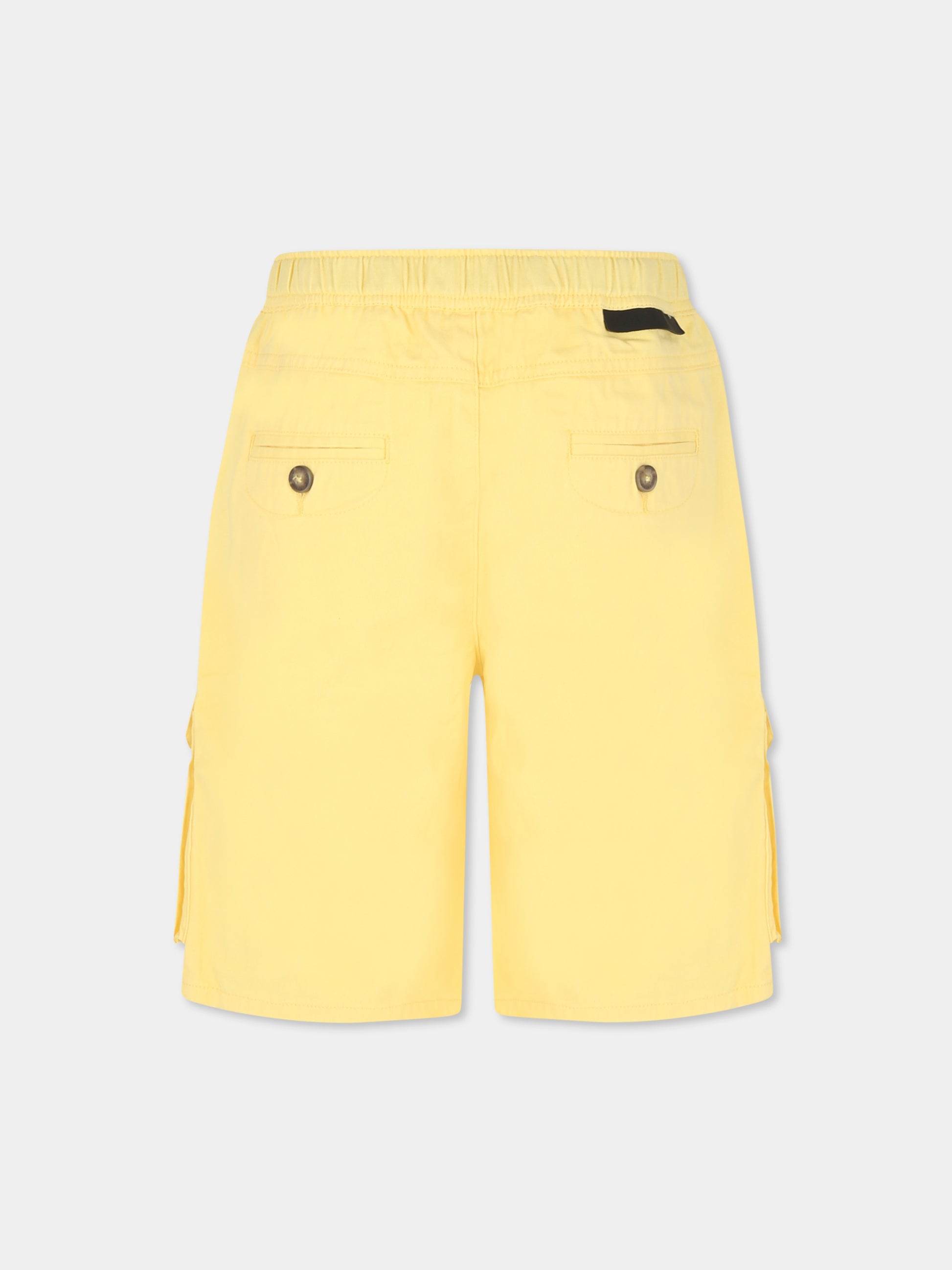 Shorts gialli per bambino con logo,Stella Mccartney Kids,TU6S29 Z0628 232