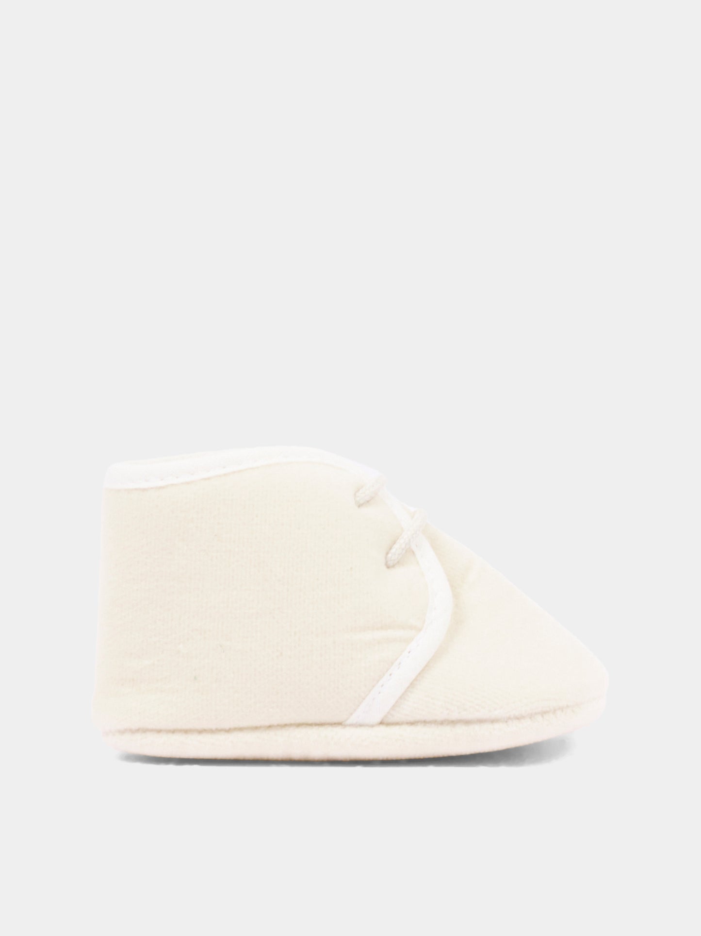 Scarpe avorio per neonato con lacci,Paz Rodríguez,035 152912 60 T2001