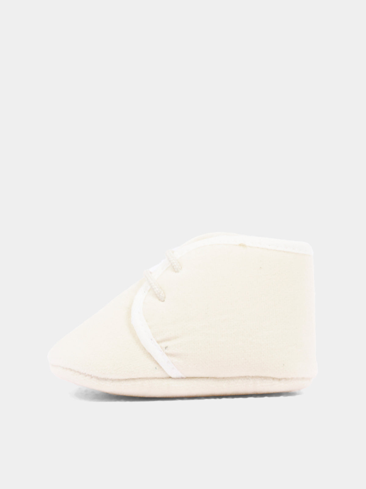 Scarpe avorio per neonato con lacci,Paz Rodríguez,035 152912 60 T2001