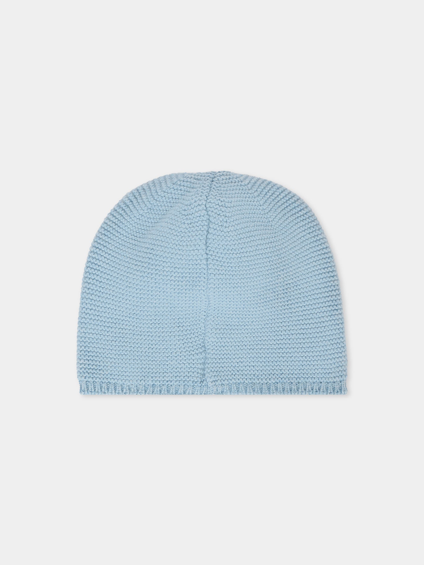 Berretto celeste per neonato con logo,Paz Rodríguez,040 120974 25 H94