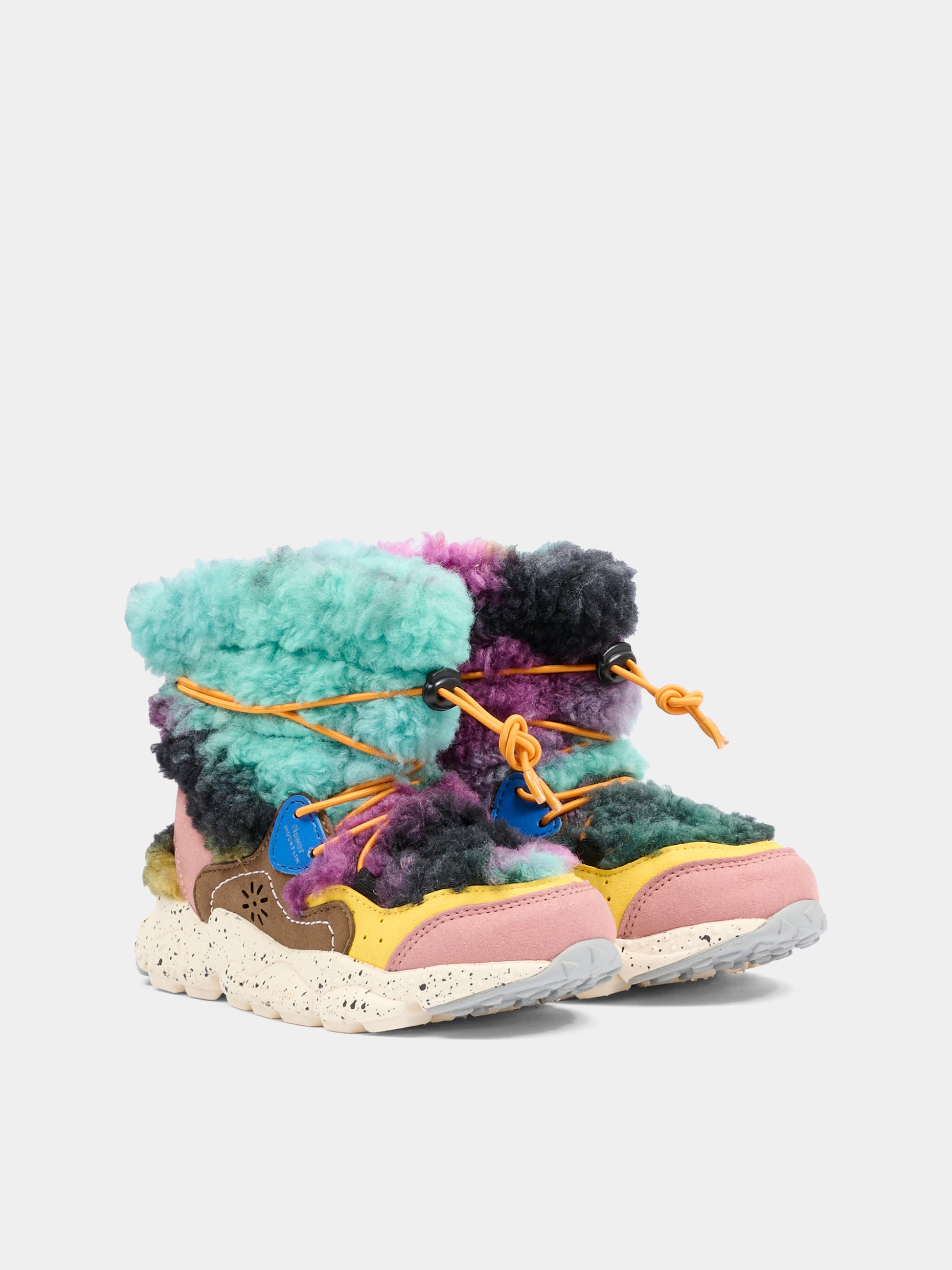 Stivaletti Kuki multicolor per bambini,Flower Mountain,0013001622 01 1M47