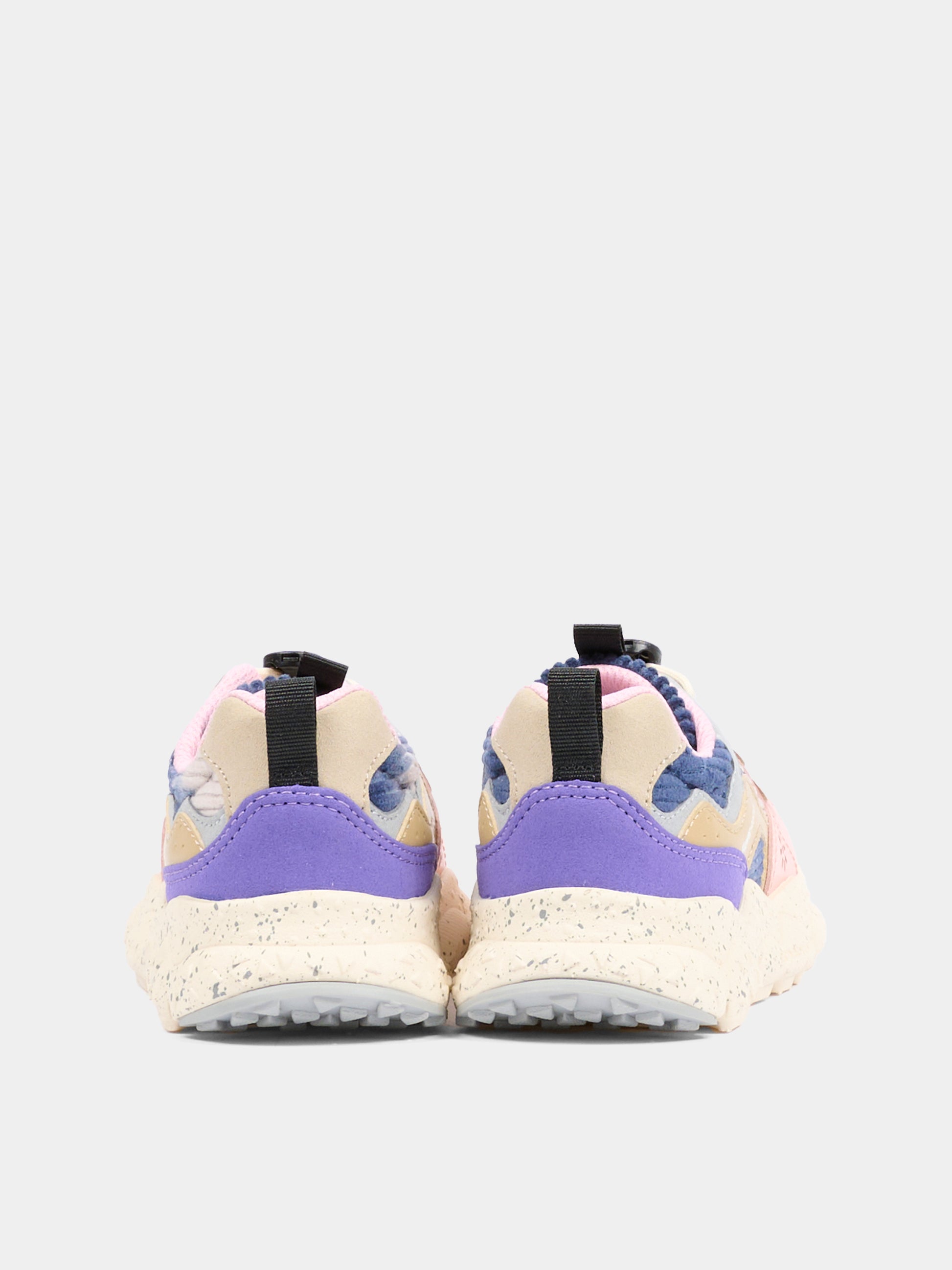 Sneakers Yamano multicolor per bambini con dettaglio viola,Flower Mountain,0012015497 51 1I27