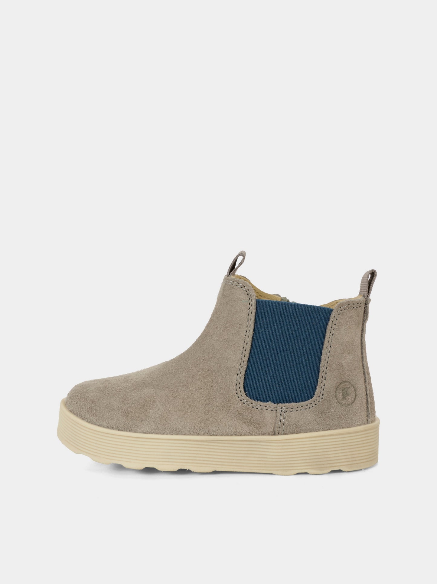 Sivaletti grigi per bambino con logo,Falcotto,0012501860 14 1B10