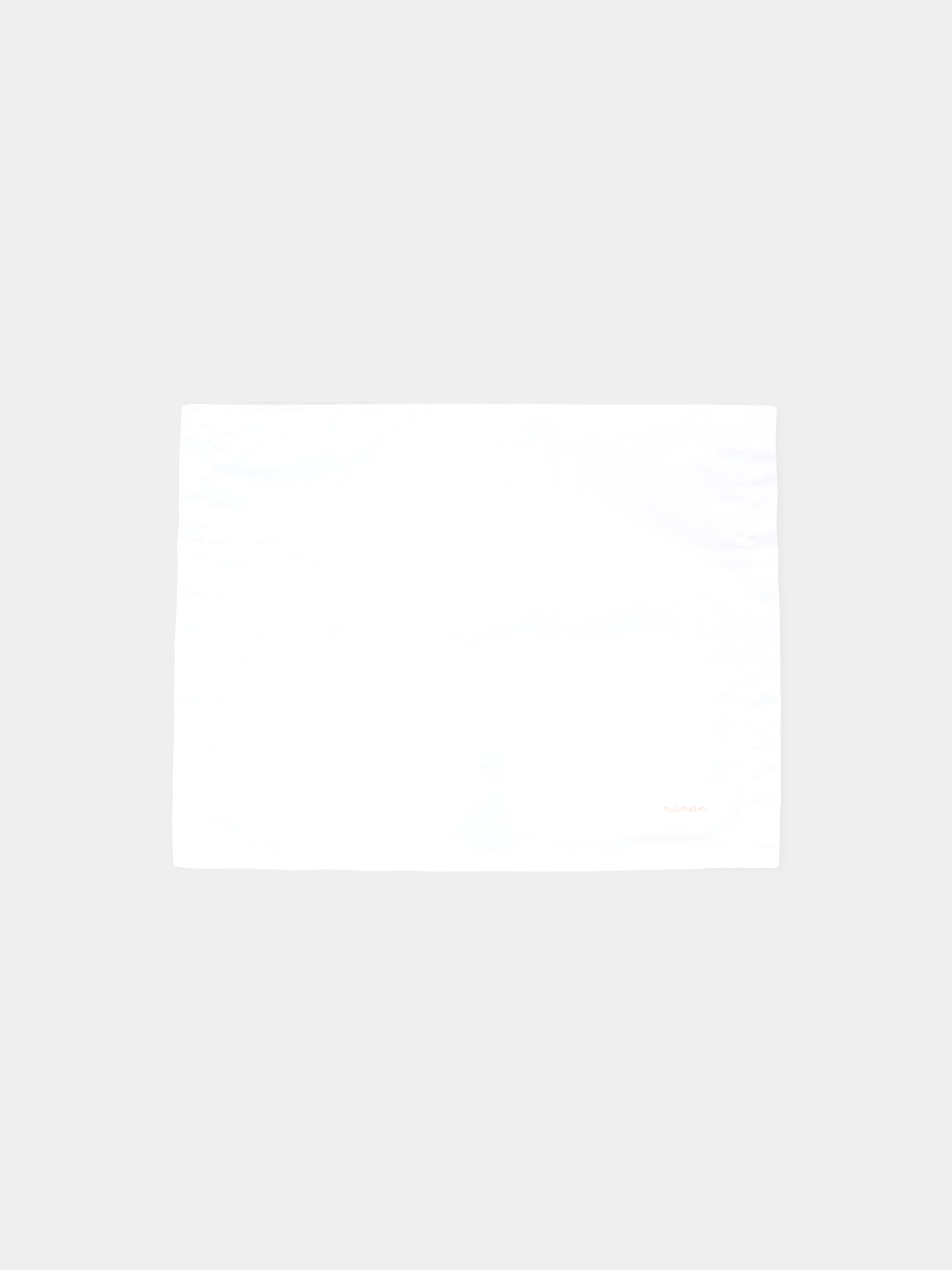 Set lenzuola bianco per neonata con ape e logo,Nanán,I25007R