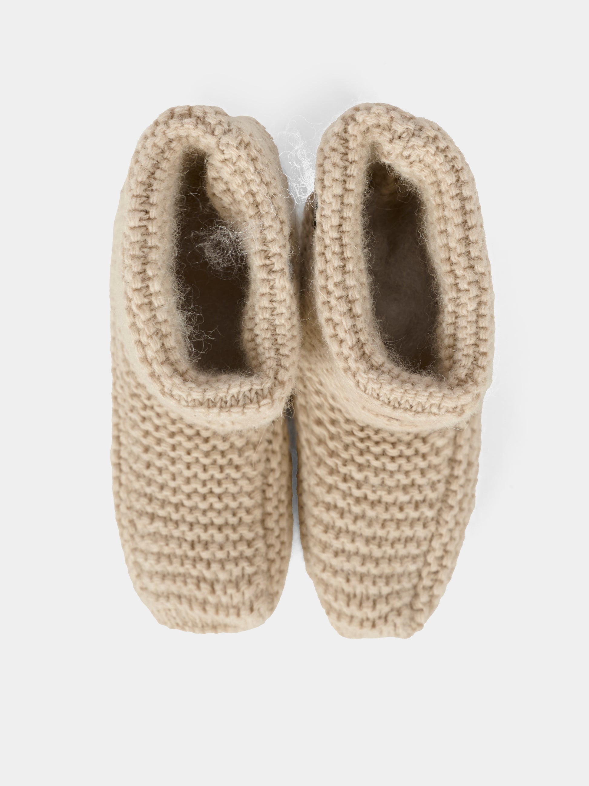 Babbucce beige per neonati con ape,Nanán,I25013BE