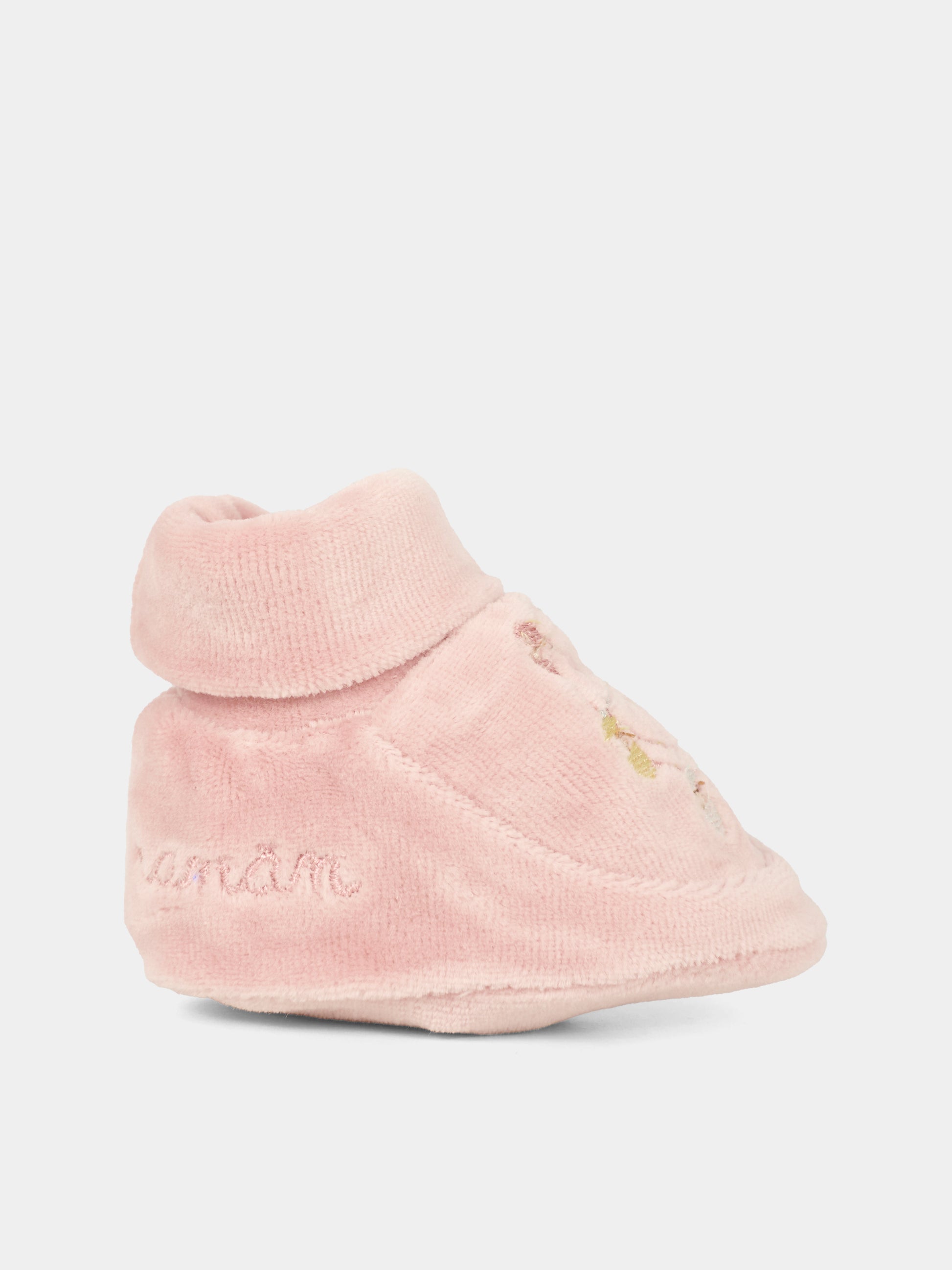 Babbucce rosa per neonata con ruota panoramica,Nanán,I25435R