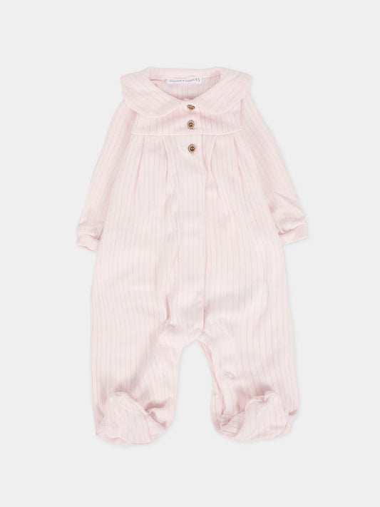 Tutina rosa per neonata,Bamboom,1047 PINK BLUSH