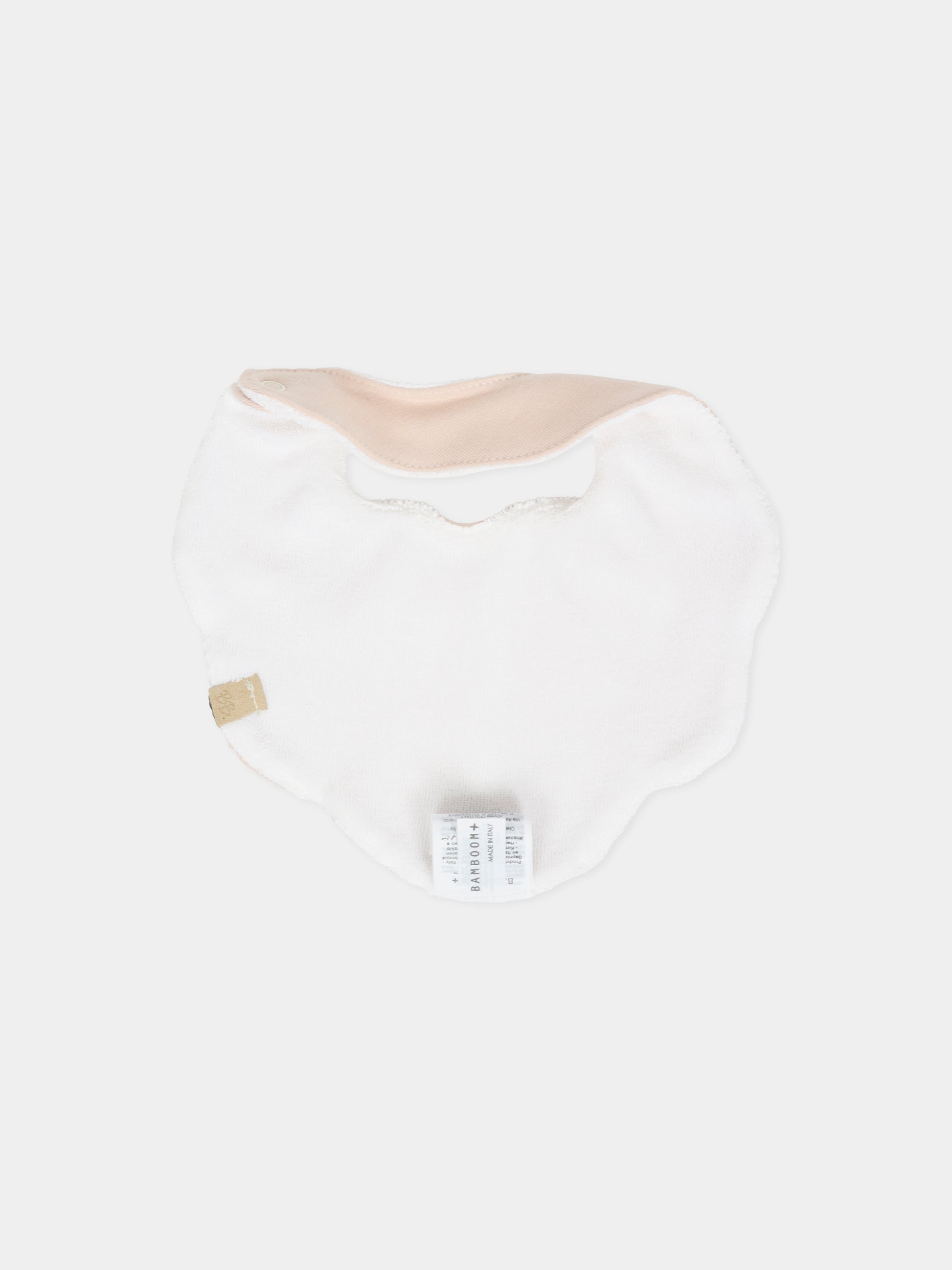 Bavaglino rosa per neonata,Bamboom,1079 VINTAGE PINK