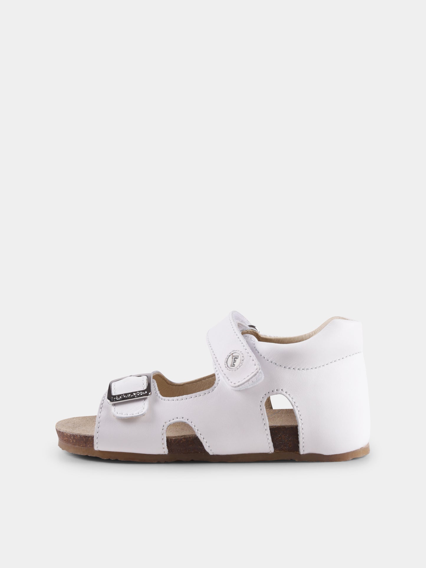 Sandali Bea bianchi per neonata e bambina,Falcotto,001 1500737 03 0N01 BEA
