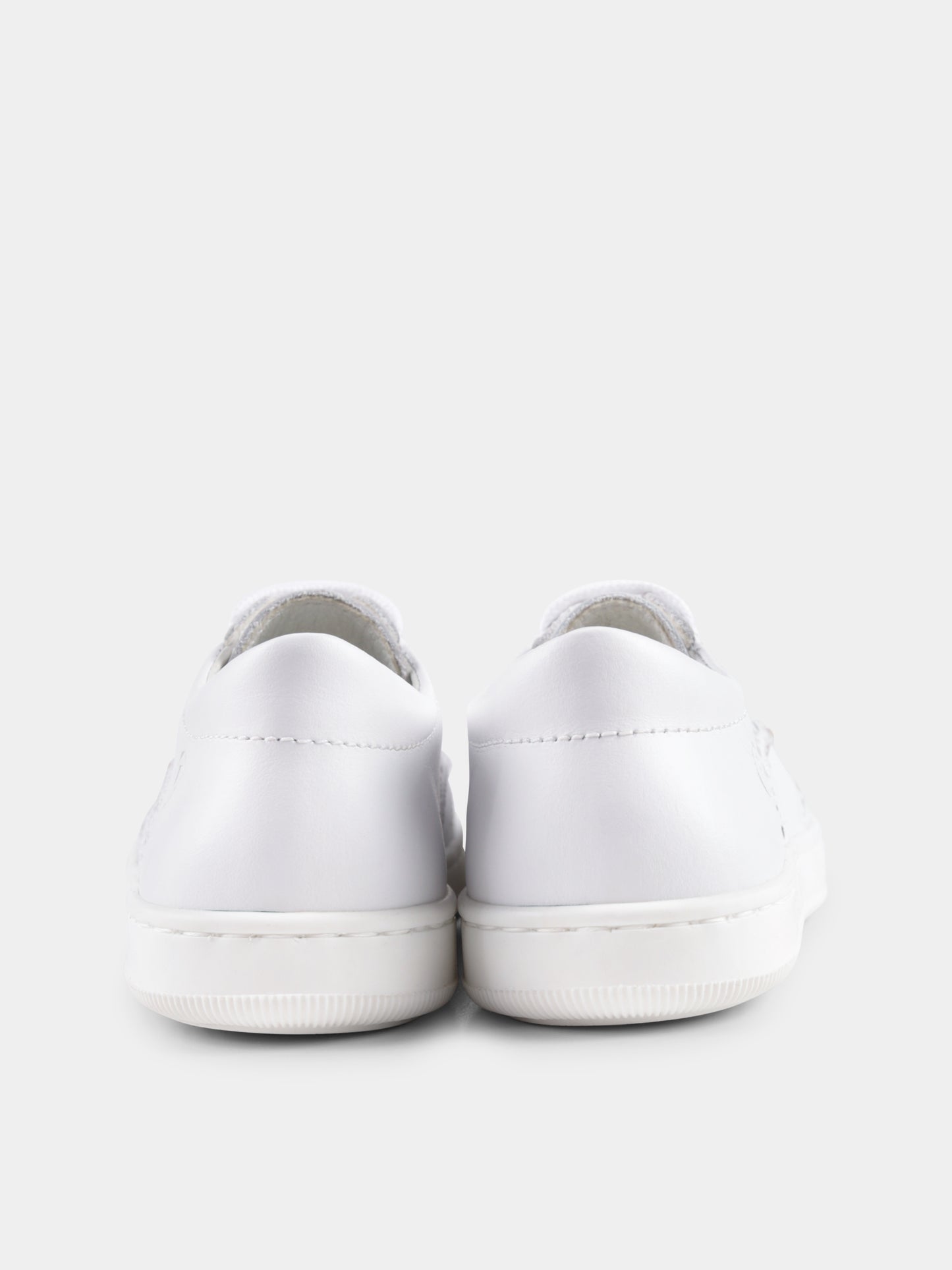 Chaussures à lacets blancs pour bébé garçon et garçon
