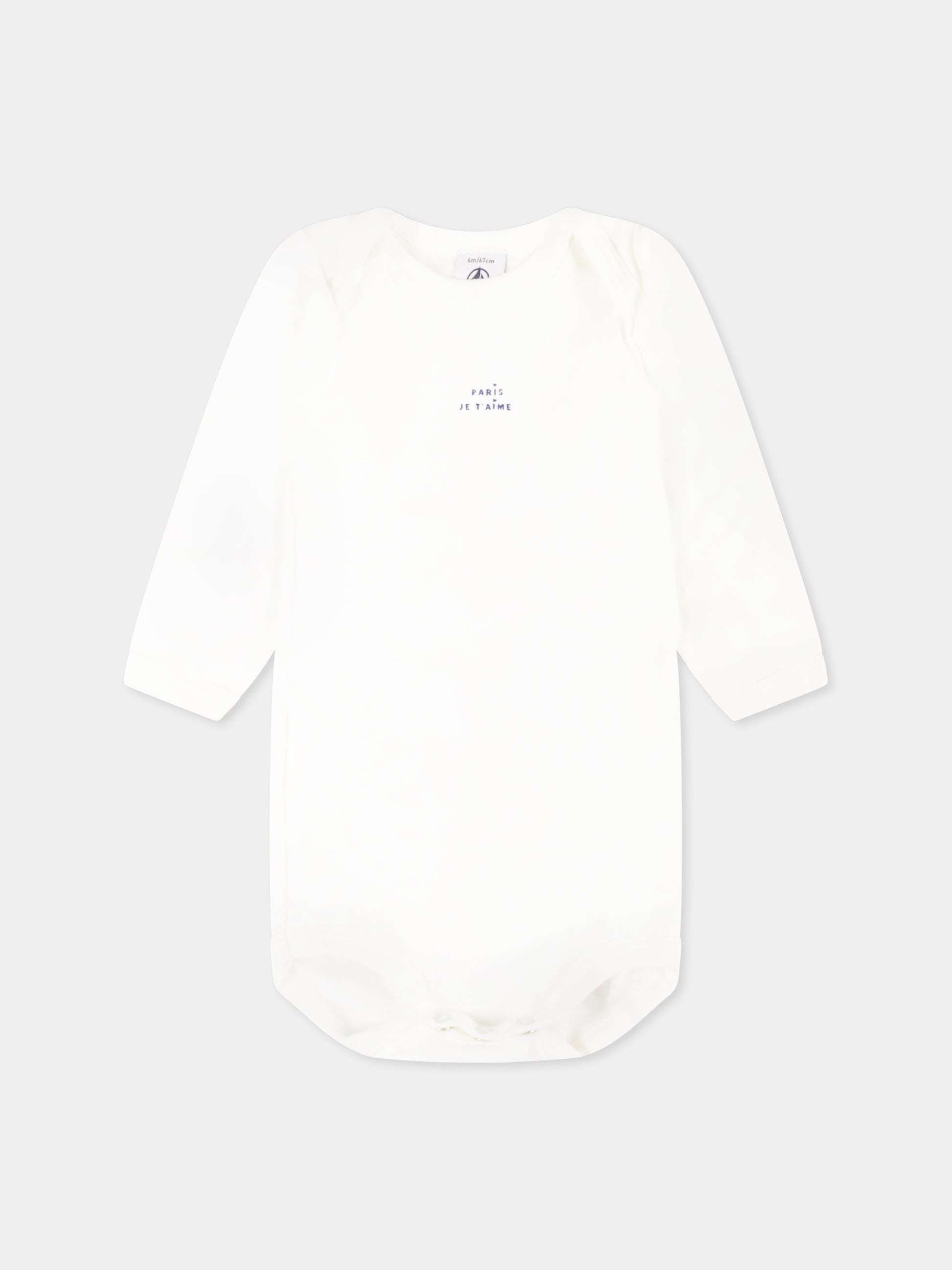 Set body multicolor per neonati con cuori e scritta,Petit Bateau,A0BEA 00