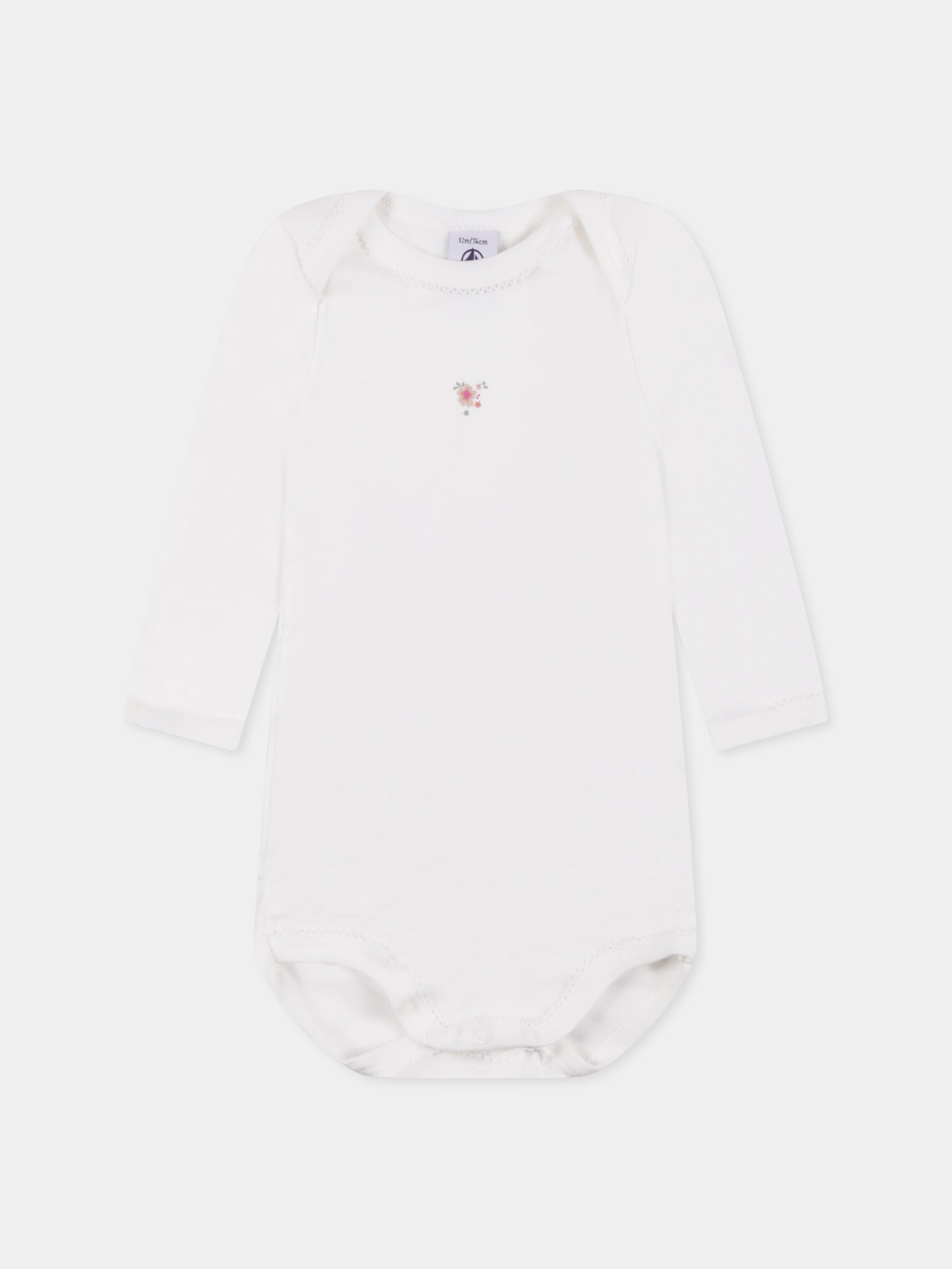 Set body multicolor per neonata con fiori,Petit Bateau,A0BGB 00