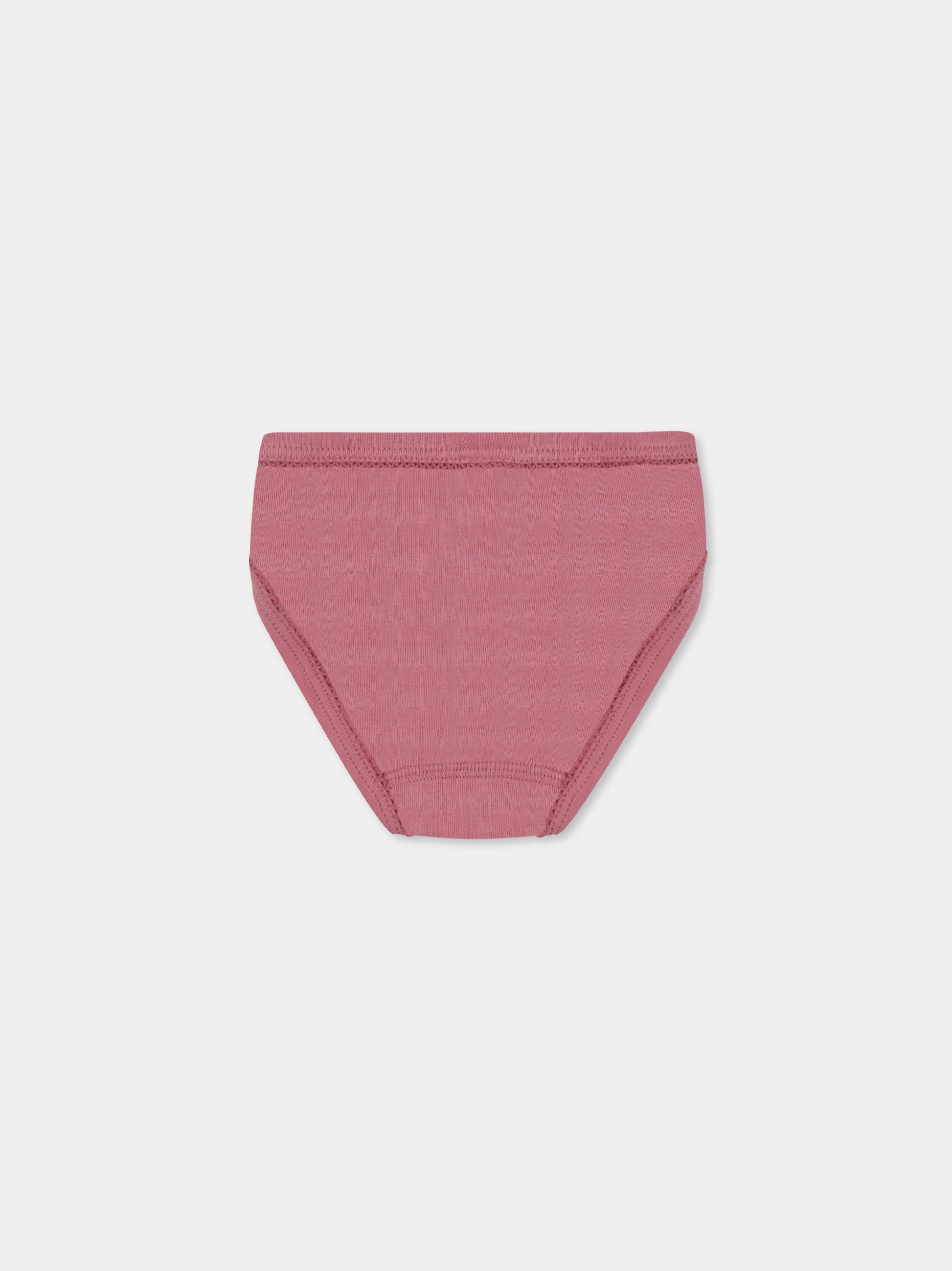 Set slip multicolor per bambina con cuori e stella cadente,Petit Bateau,A0BGK 00