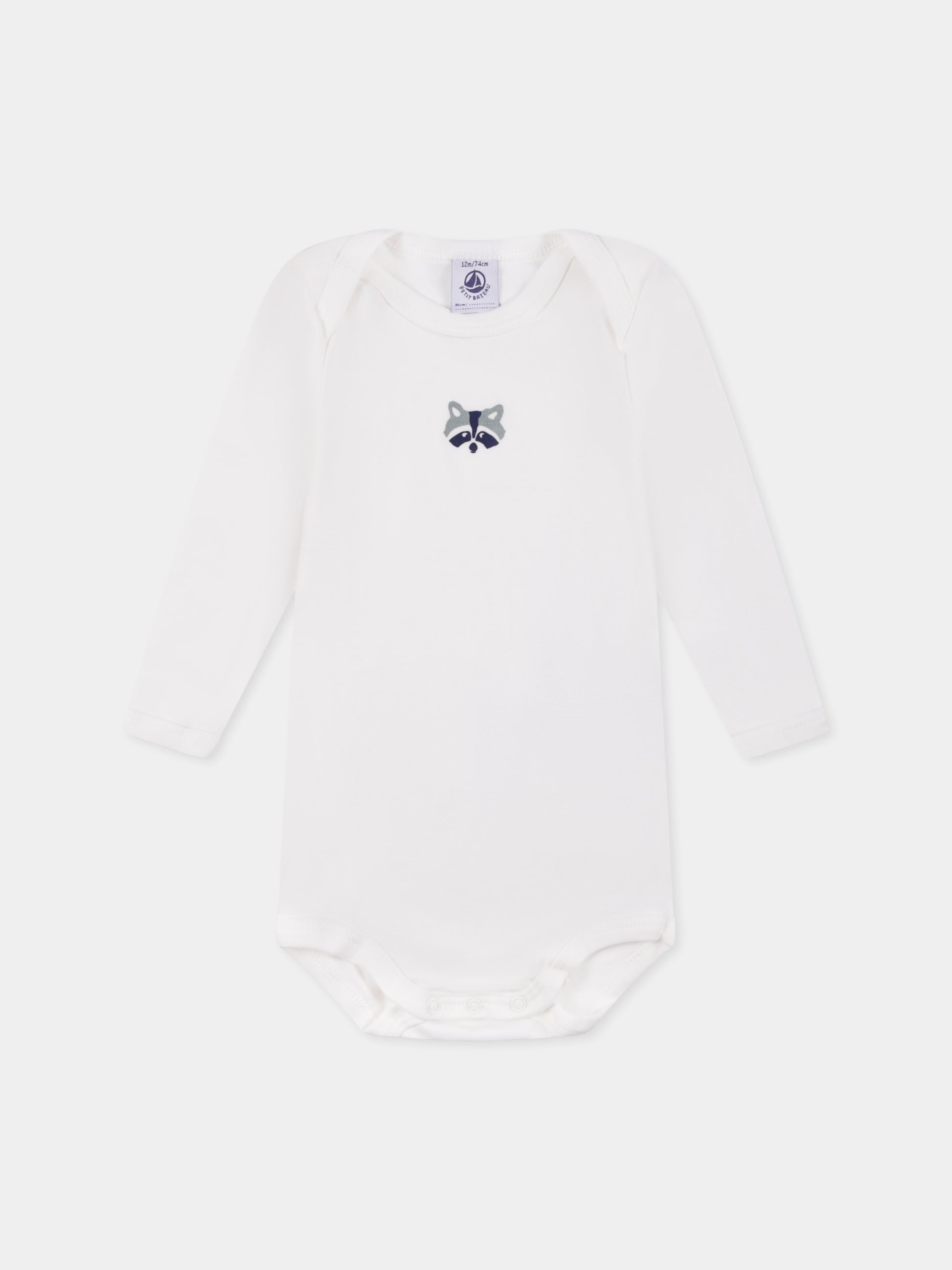 Set body multicolor per neonati con scoiattolo e puzzola,Petit Bateau,A0BGN 00