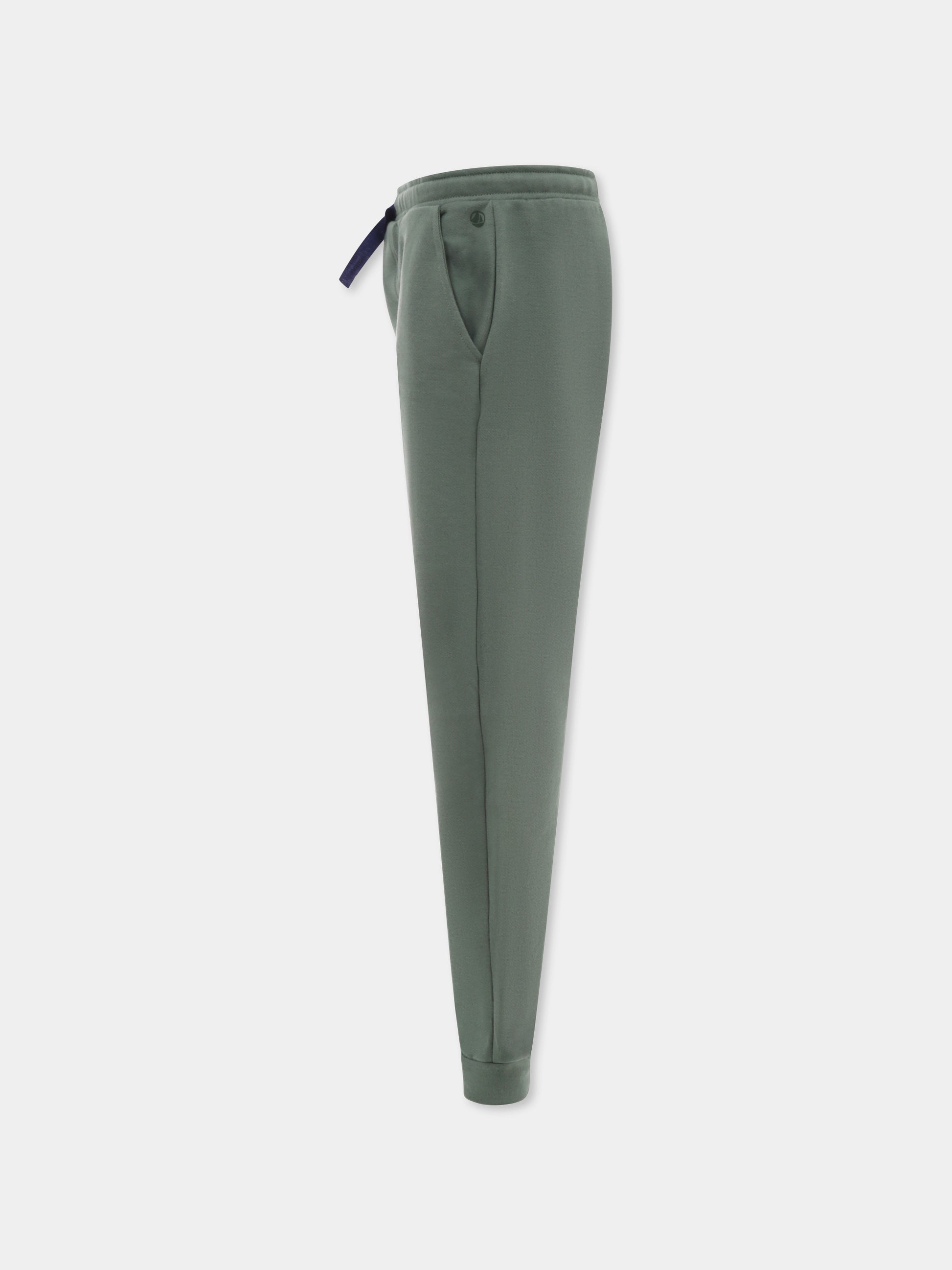 Pantaloni verdi per bambino con logo,Petit Bateau,A0BJS 02