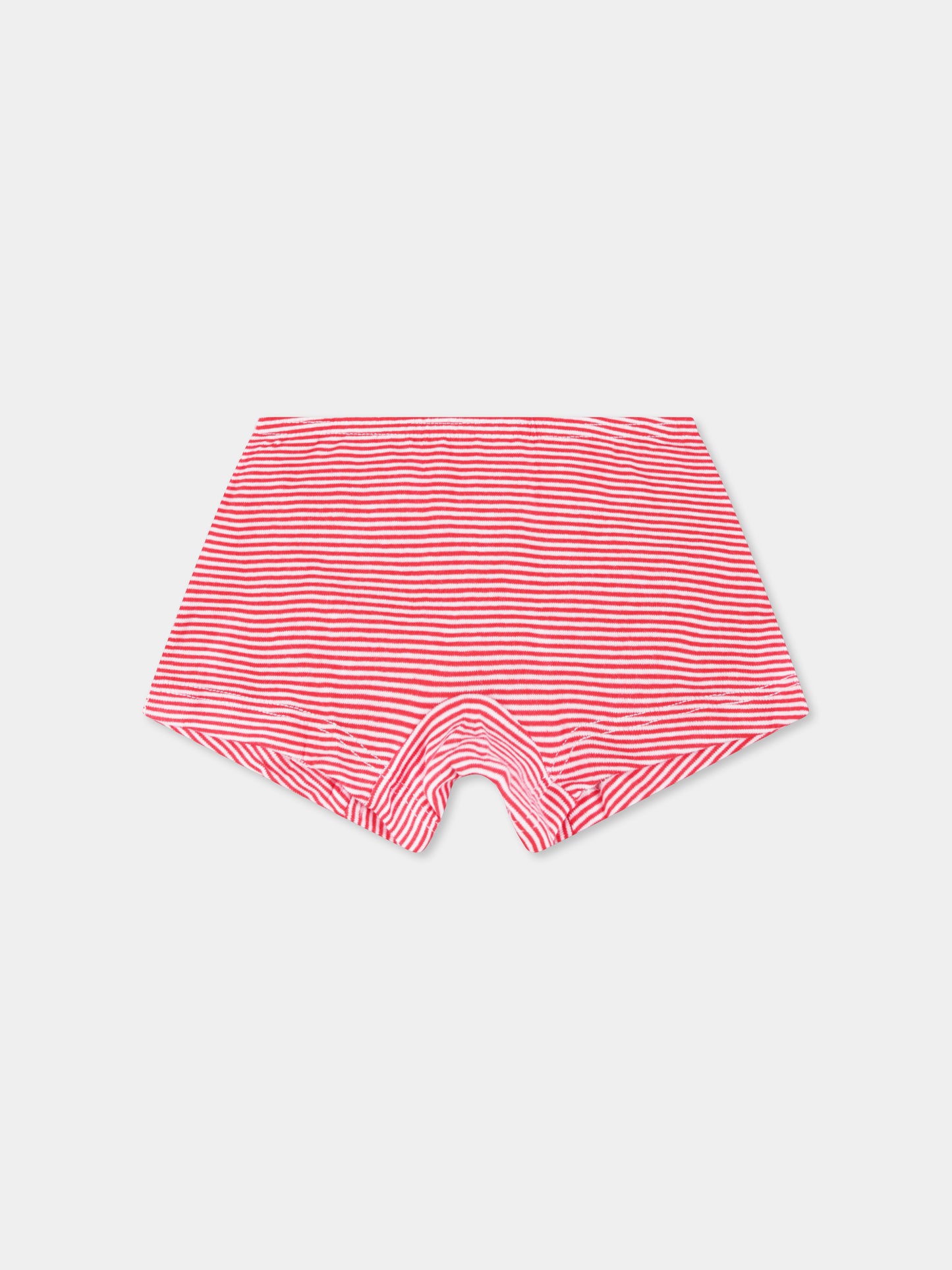 Set boxer multicolor per neonato con righe e Tour Eiffel,Petit Bateau,A0AAA 00