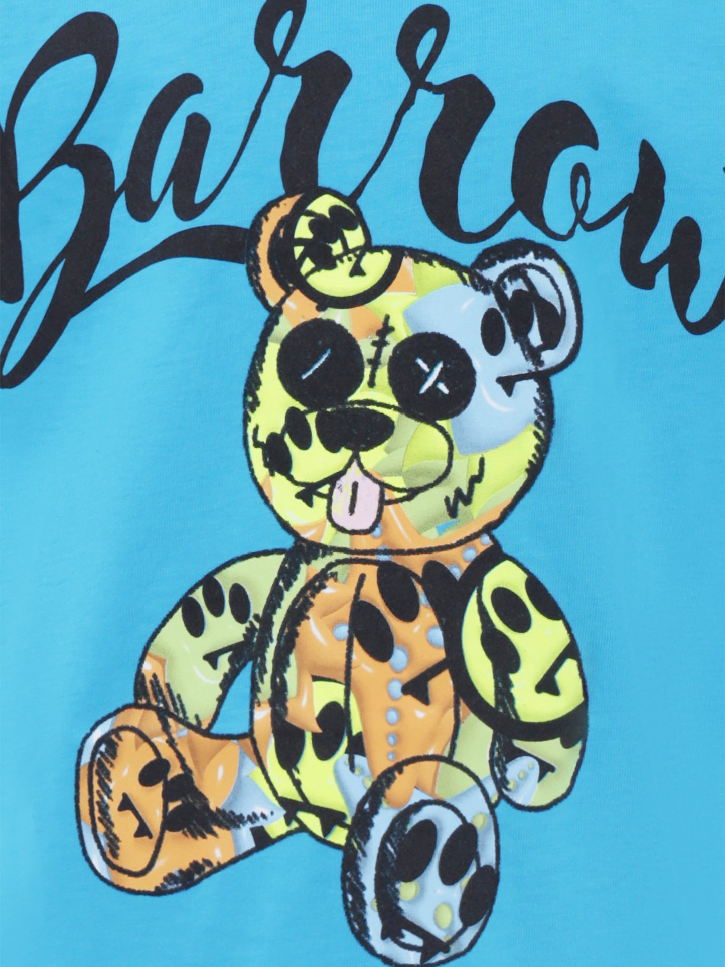 T-shirt bleu clair pour enfants avec imprimé Bear