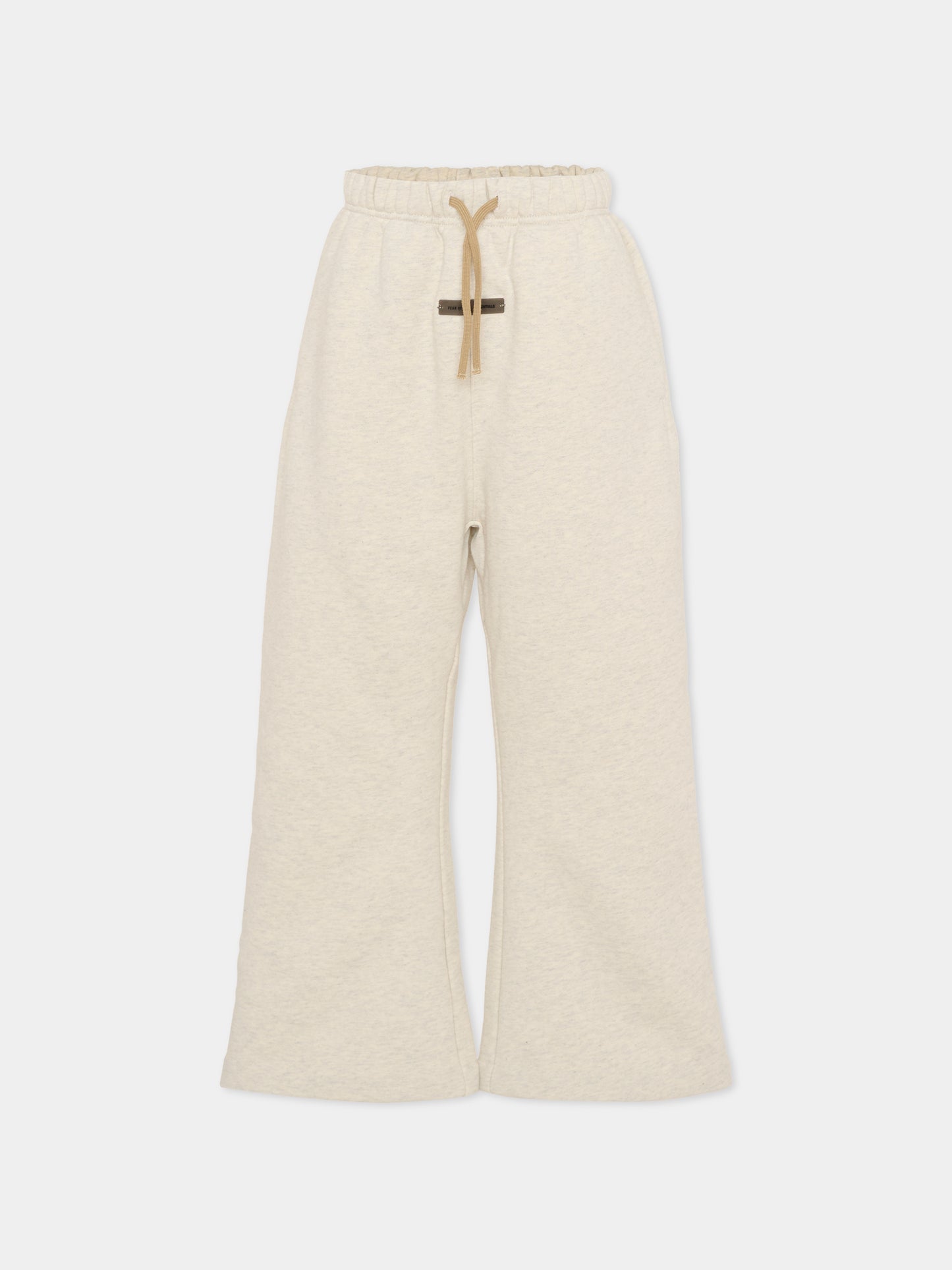 Pantaloni grigi per bambini con logo,Fear Of God Essentials,785HO253211K OATMEAL HEATHER