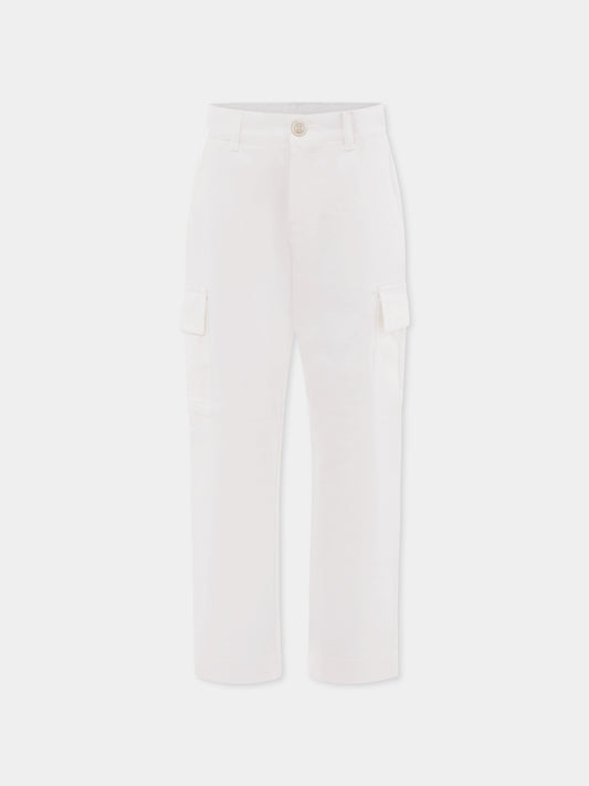 Pantalon ivoire pour garçon