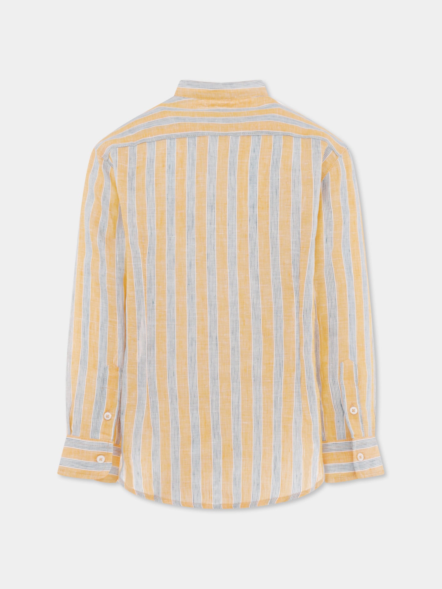 Chemise orange pour garçon avec Pégase